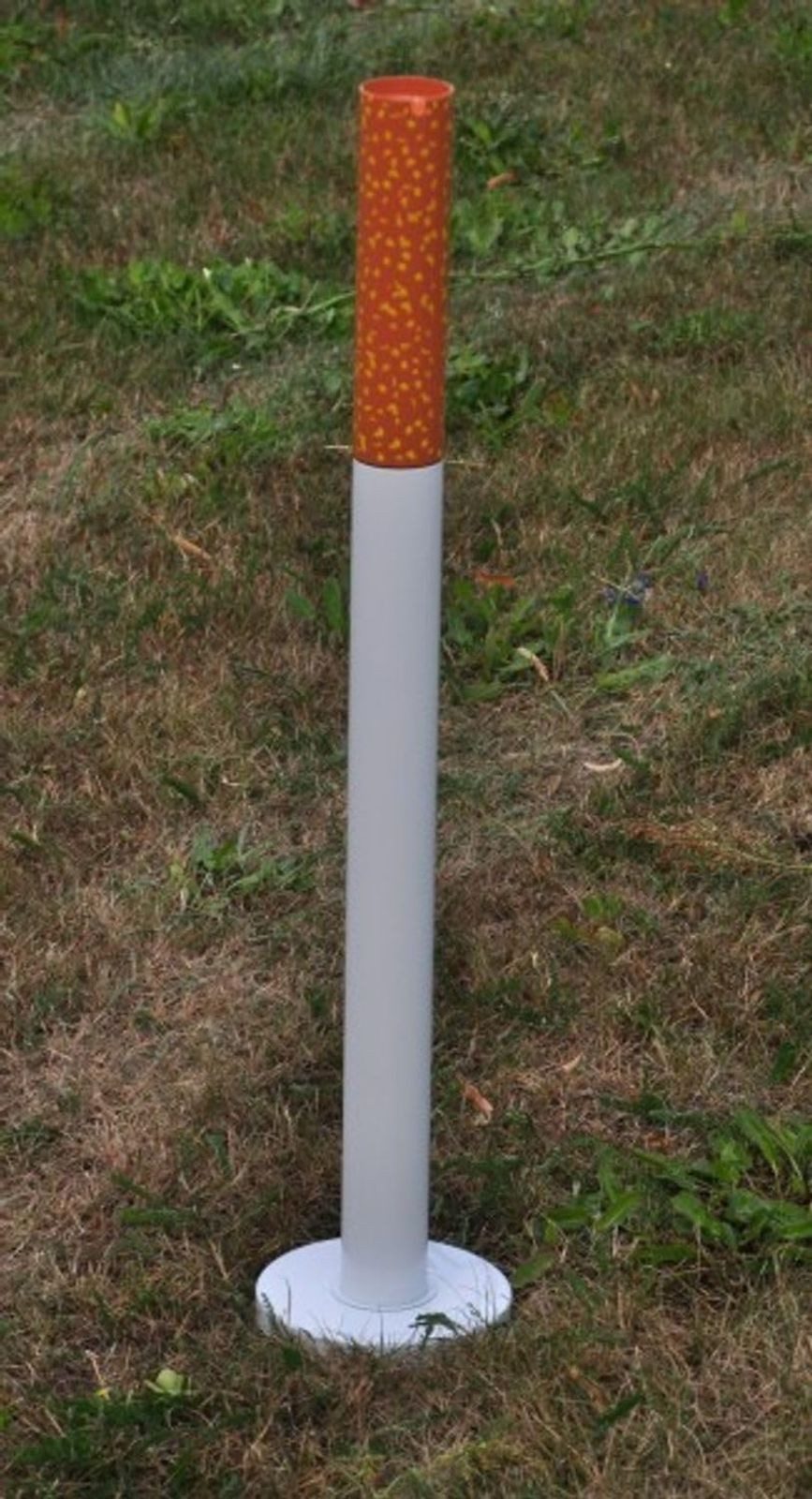 BURI Aschenbecher Standaschenbecher mit Standfuß Höhe: 72 cm
