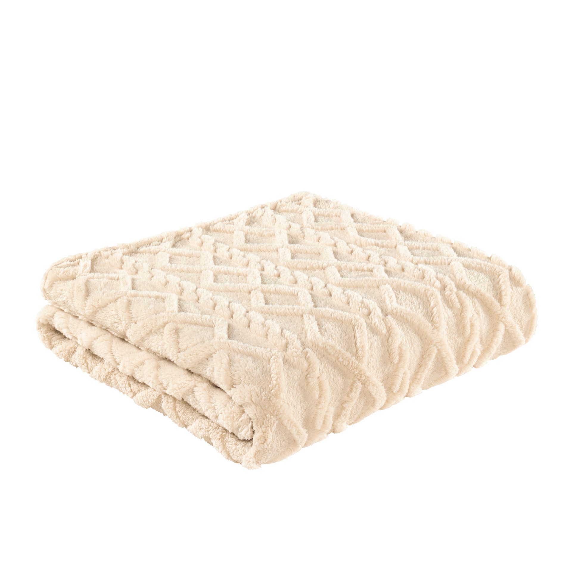Wohndecke Siera, Kuscheldecke 150x200 cm fürs Wohnzimmer oder Sofa, Delindo Lifestyle