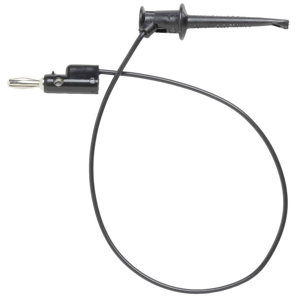 Satz und Minigrabber®-Testclips zum Stapeln von Stromadapter