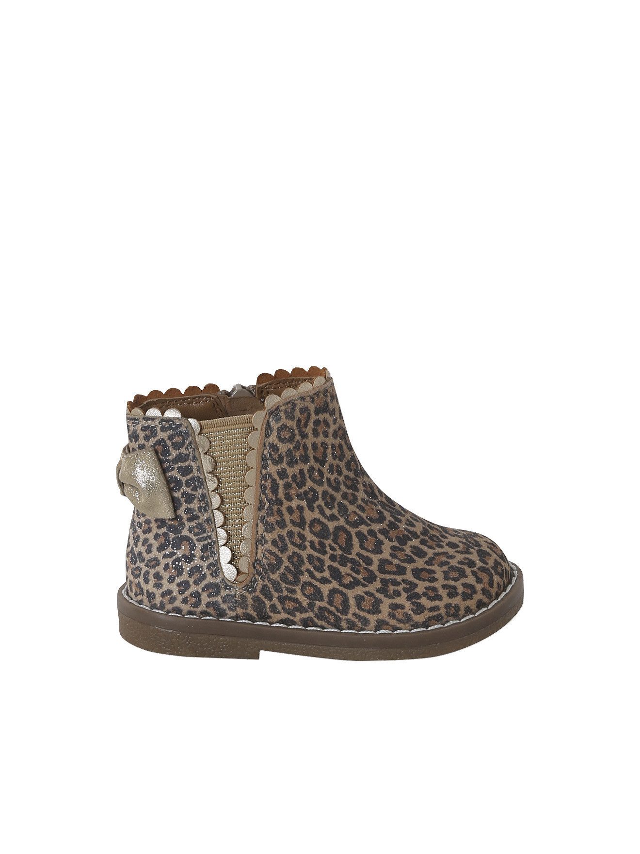 beige bedruckt