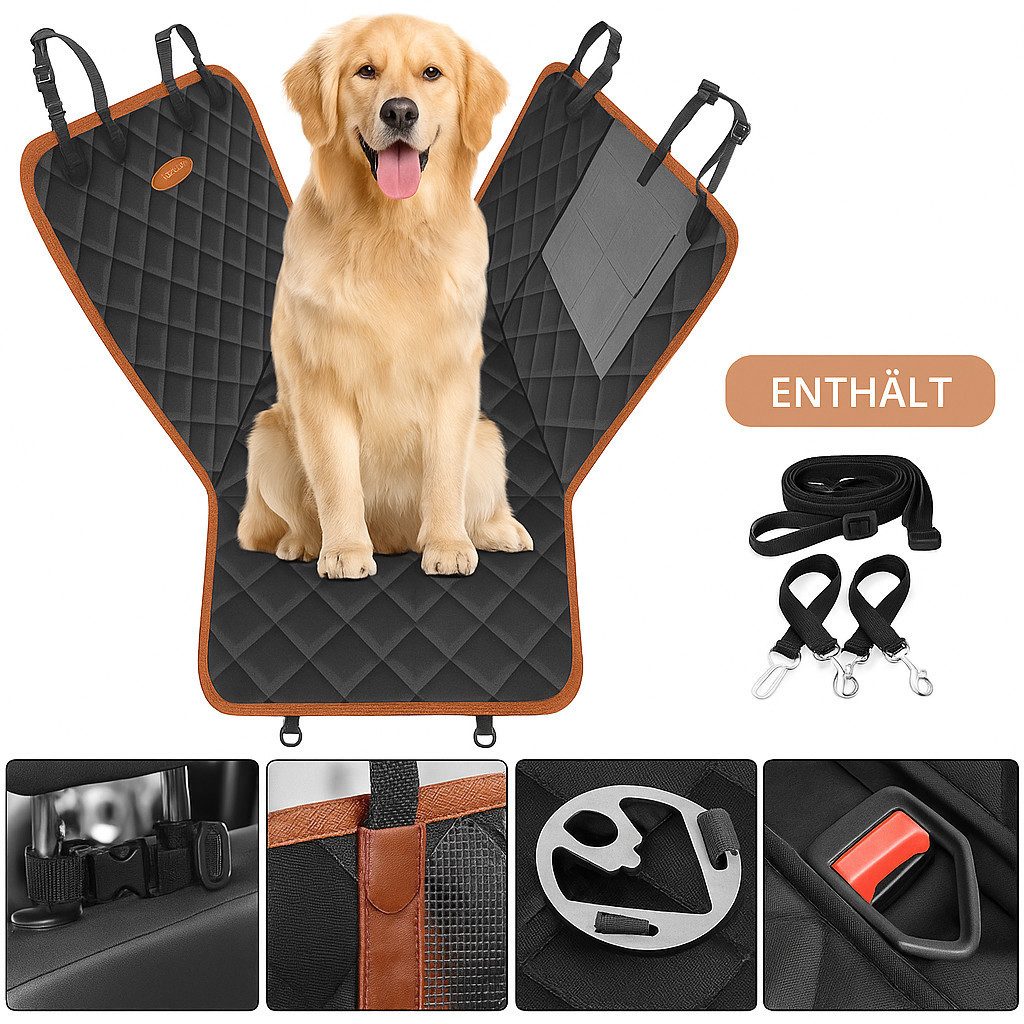 Tierfreund Hunde-Autositz Hundedecke Auto Rücksitz wasserdicht rutschfest m günstig online kaufen