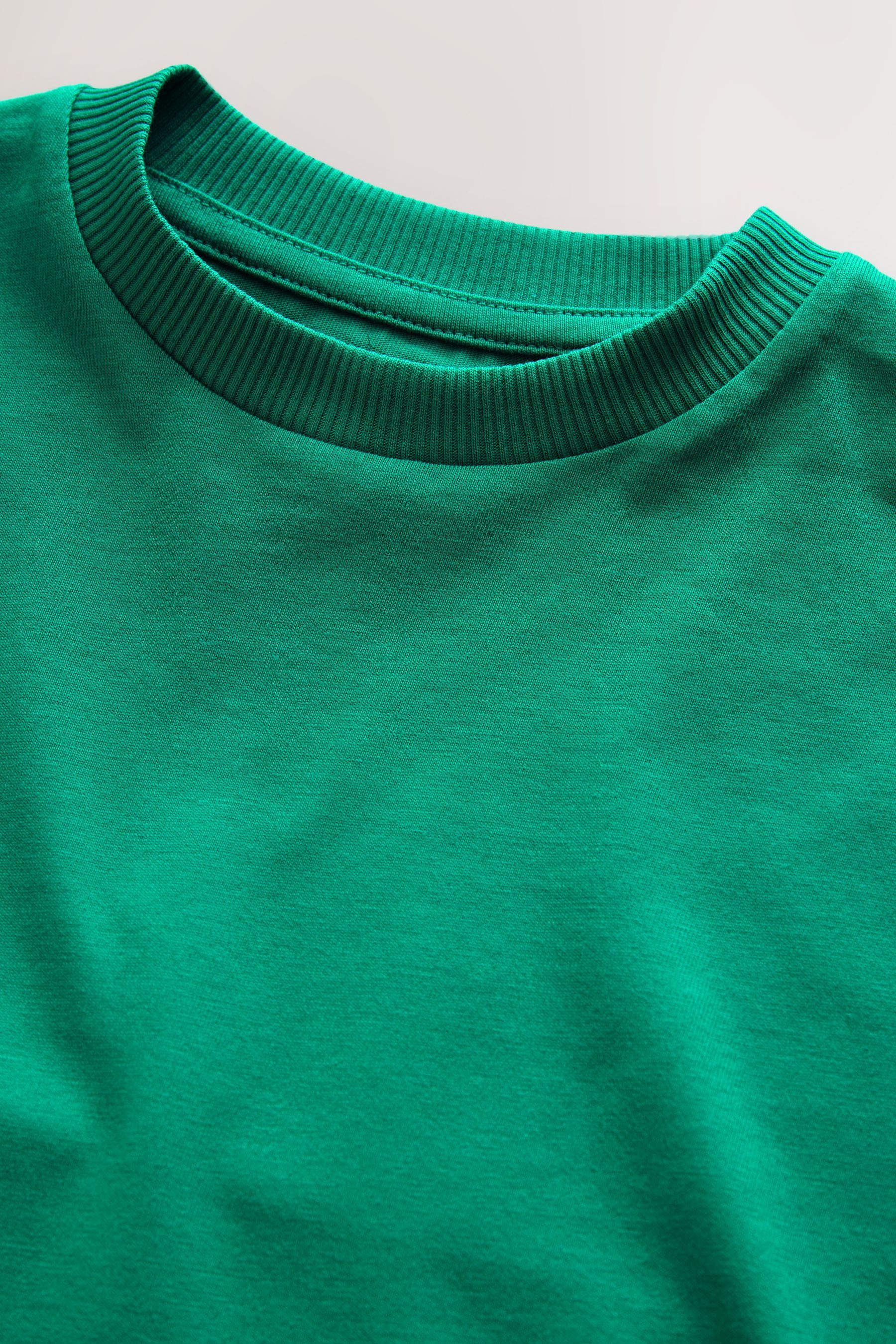Next T-Shirt Unifarbenes T-Shirt (1-tlg)