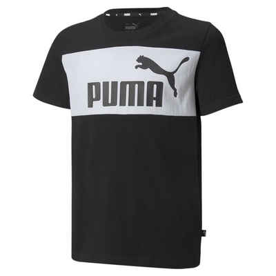 PUMA T-Shirt »Essentials+ T-Shirt für Jugendliche in Blockfarben«