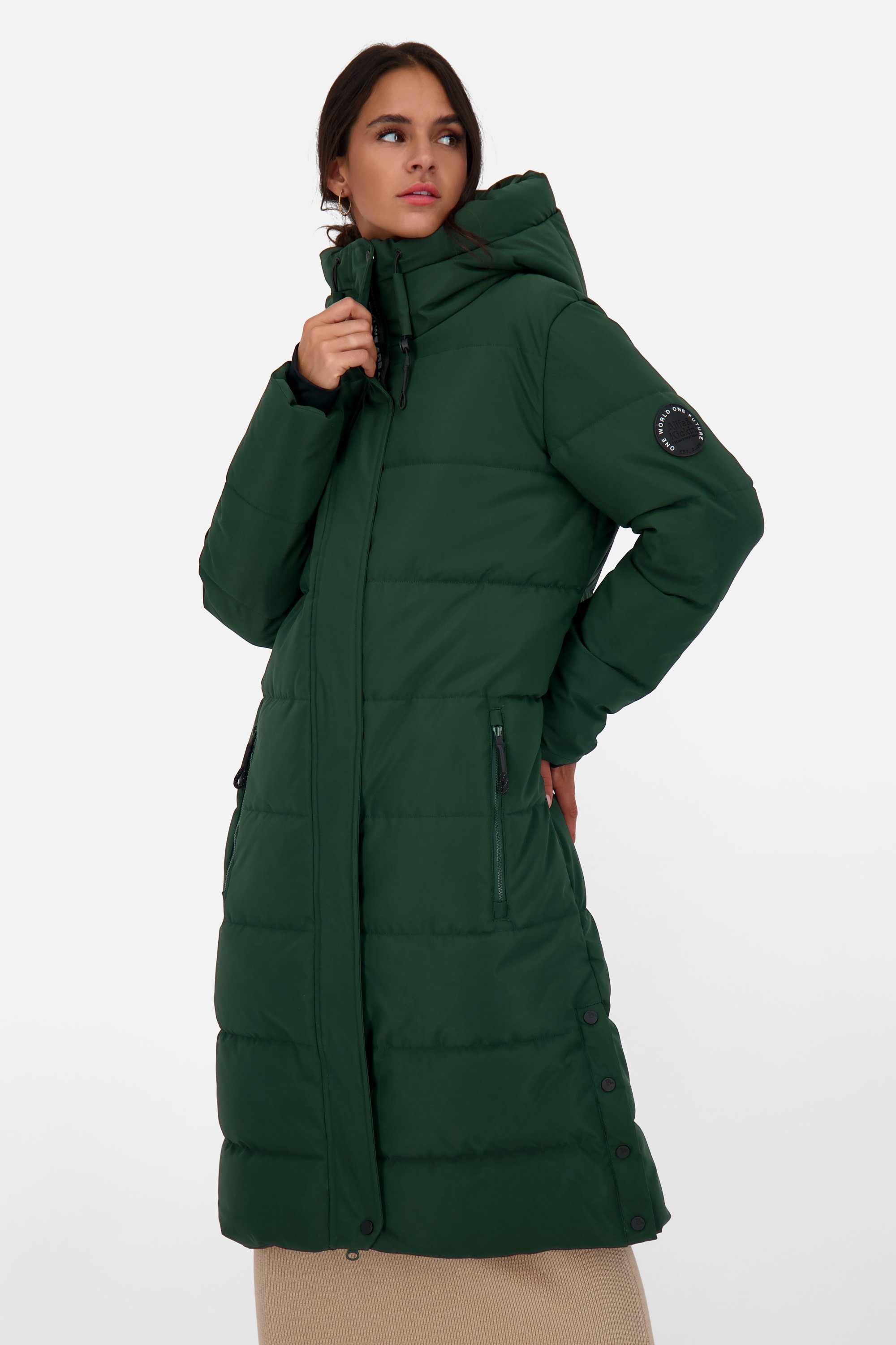 Alife & Kickin Winterjacke Katja Steppjacke, Winterjacke (Einzelartikel) mit Kapuze
