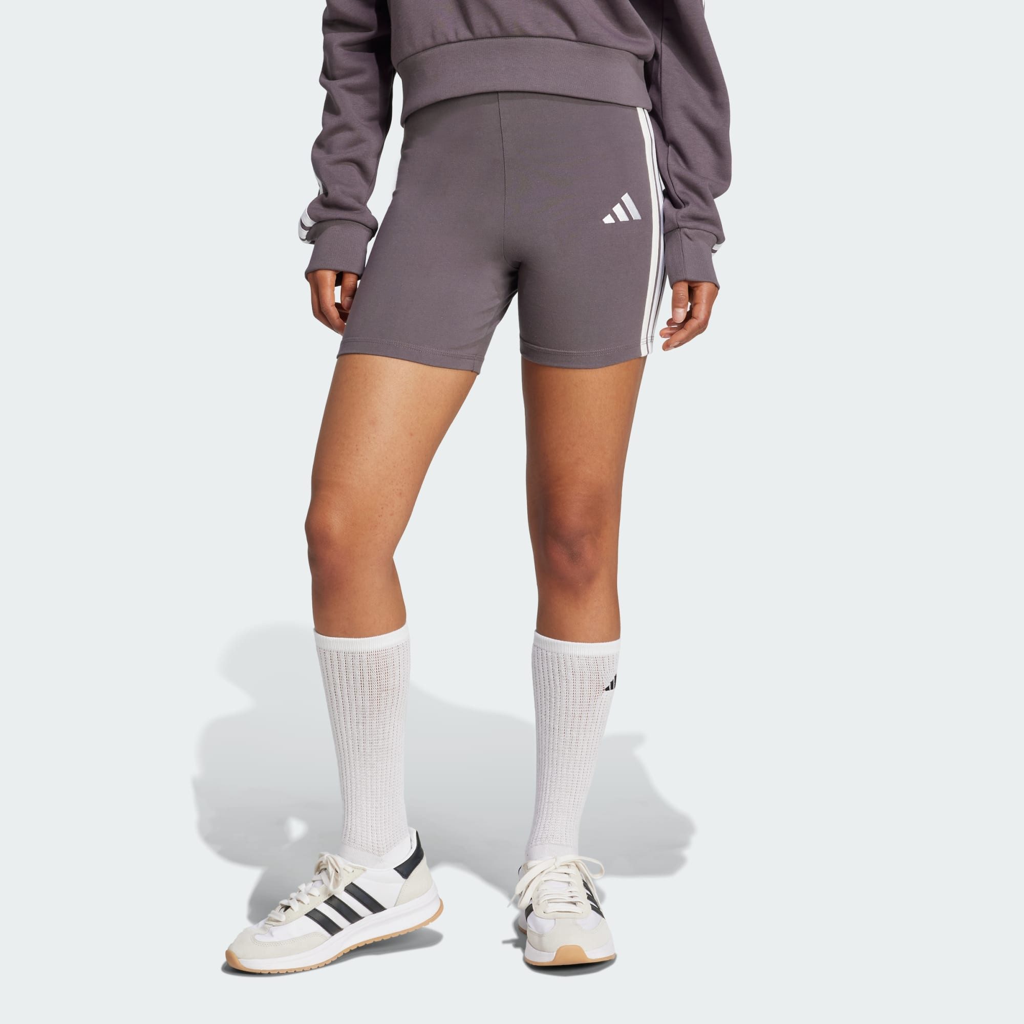 adidas Sportswear Shorts ESSENTIALS 3-STREIFEN HIGH günstig online kaufen
