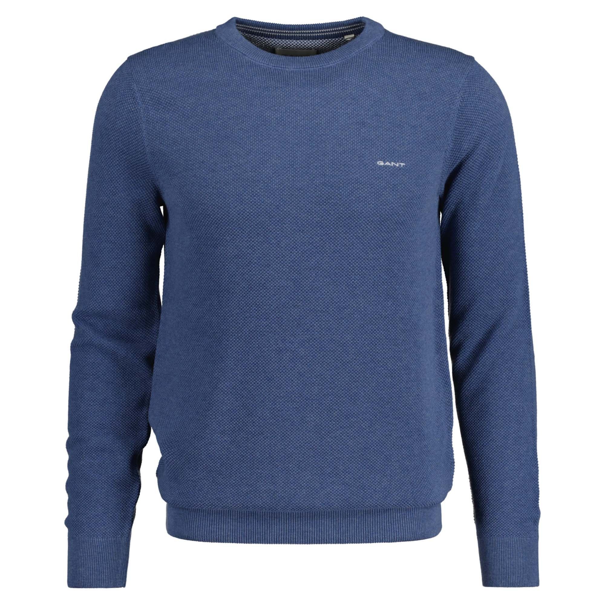 Gant Sweatshirt Herren Strickpullover Baumwolle günstig online kaufen