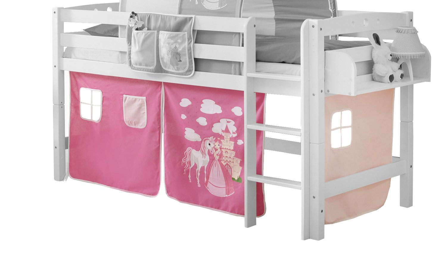 Ticaa Bettvorhang Motiv Vorhangstoffe für Hochbetten günstig online kaufen