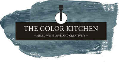 A.S. Création Wand- und Deckenfarbe THE COLOR KITCHEN, seidenmatt, für Wohnzimmer Schlafzimmer Flur Küche, Blautöne