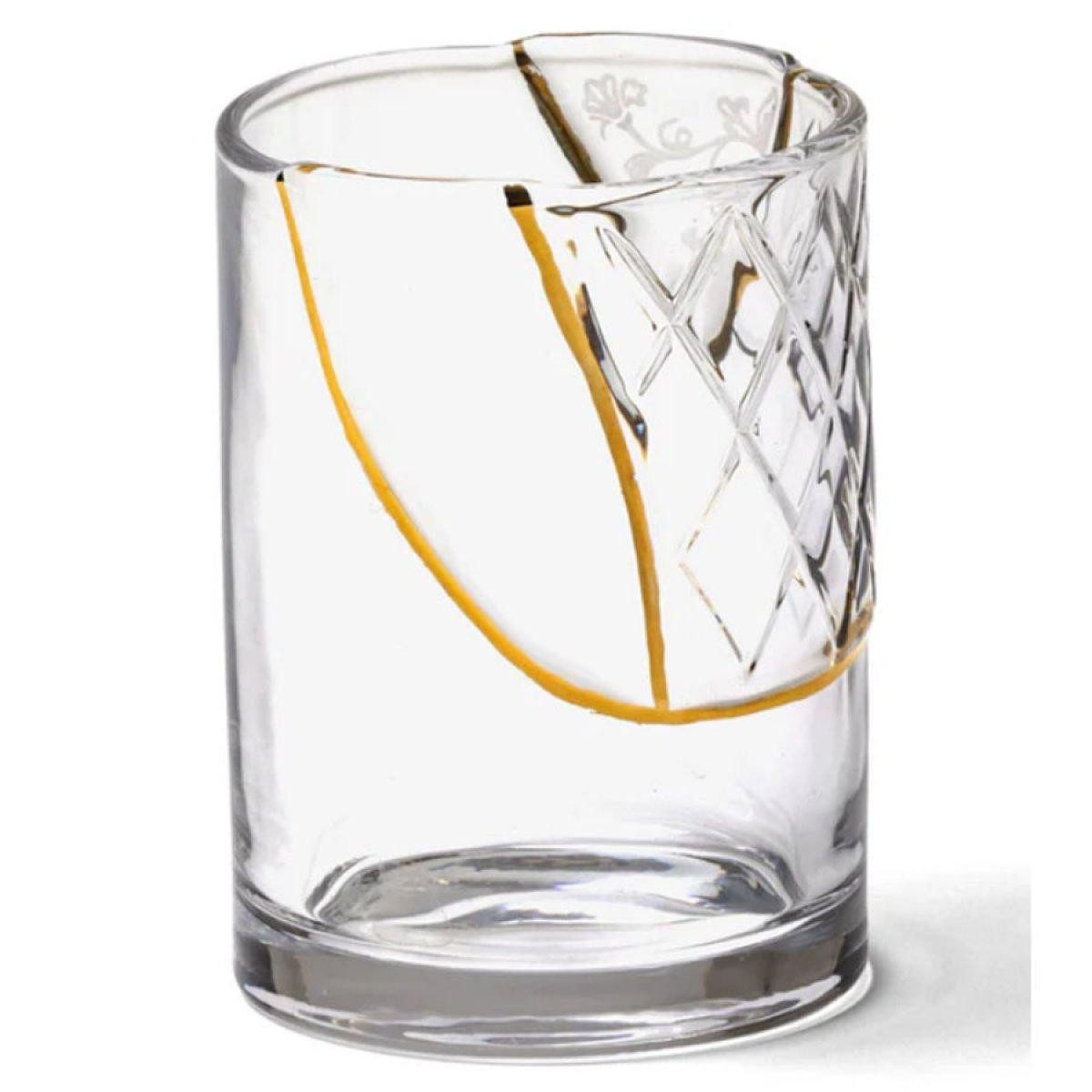 Seletti Cocktailglas Trinkglas Kintsugi 2 Glas