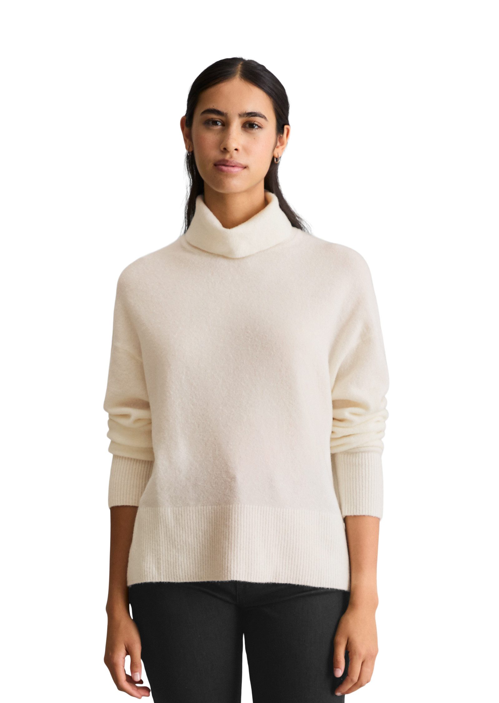 Marc O'Polo DENIM Strickpullover aus softem Schurwolle-Mix