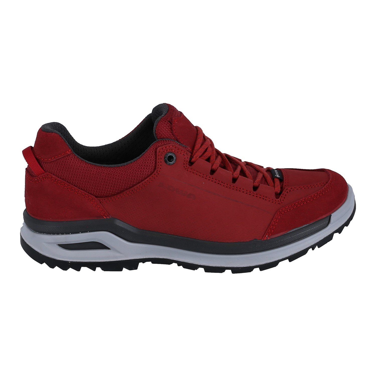 Lowa Alltag-Travelschuhe Ascona LO GTX (Nubukleder, wasserdicht) chilirot S günstig online kaufen