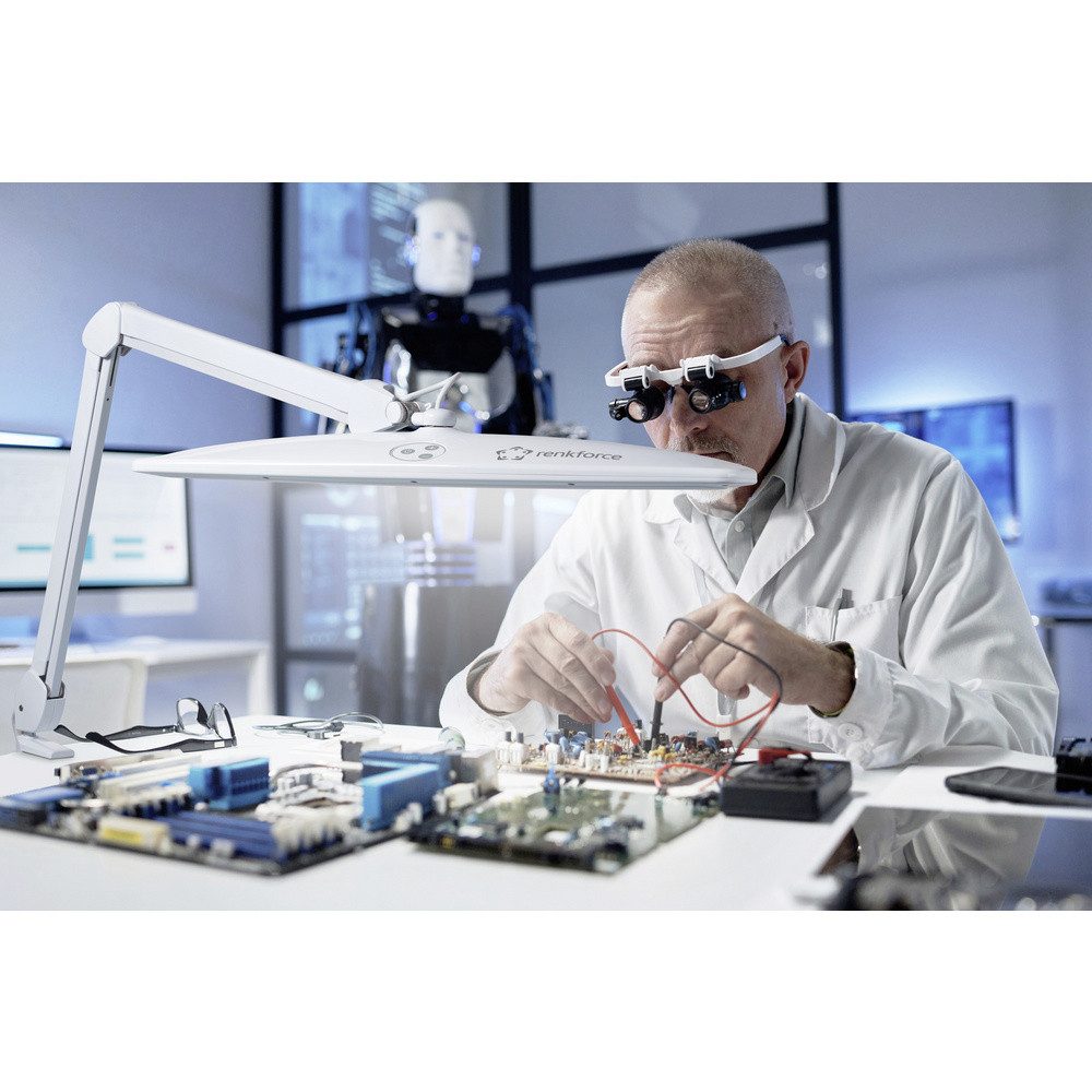 Renkforce Klemmleuchte Renkforce RF-5844696 Klemmleuchte LED LED fest einge günstig online kaufen