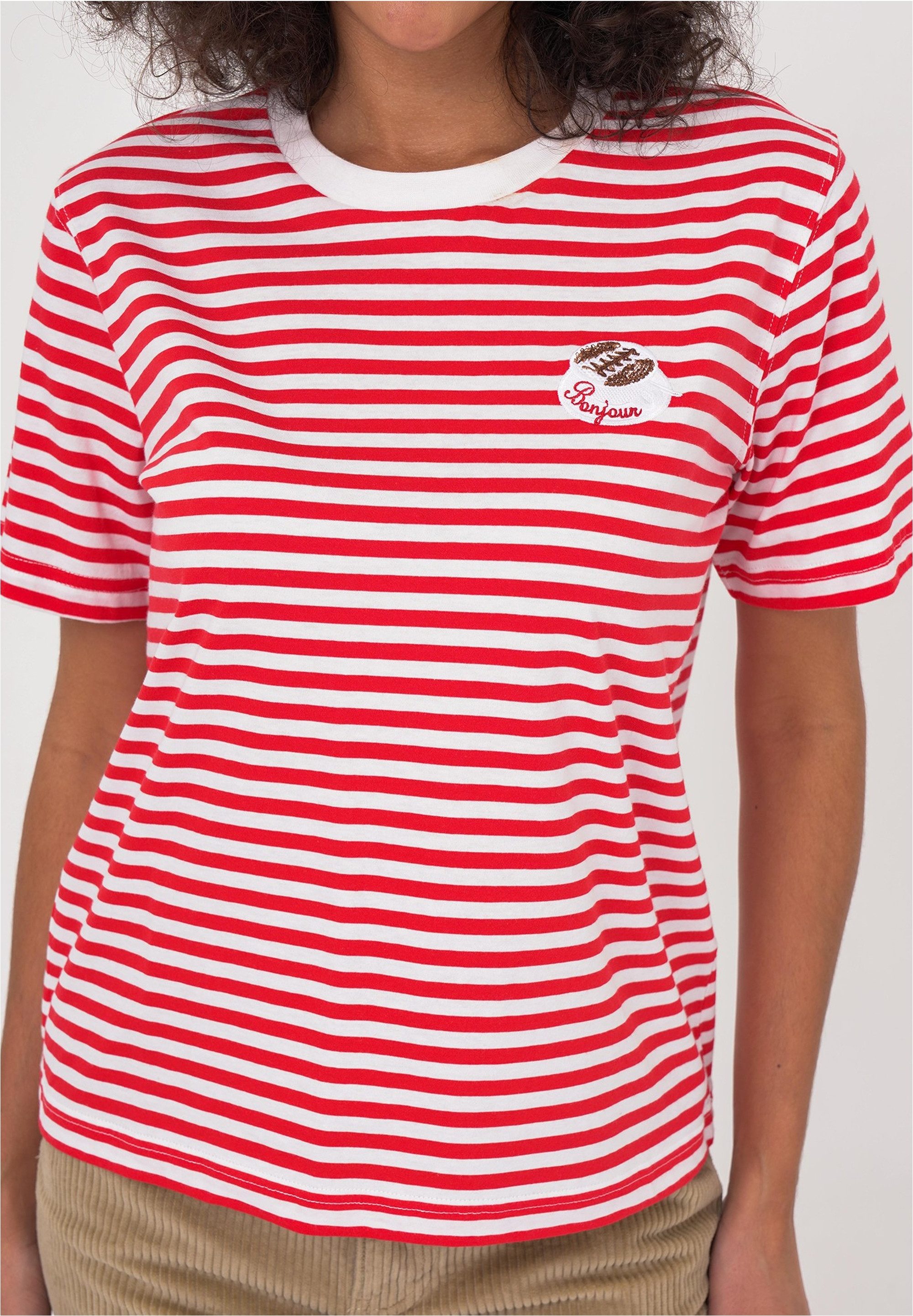 freshlions T-Shirt "Fitore", (1 tlg.), in tollem Streifen-Design günstig online kaufen