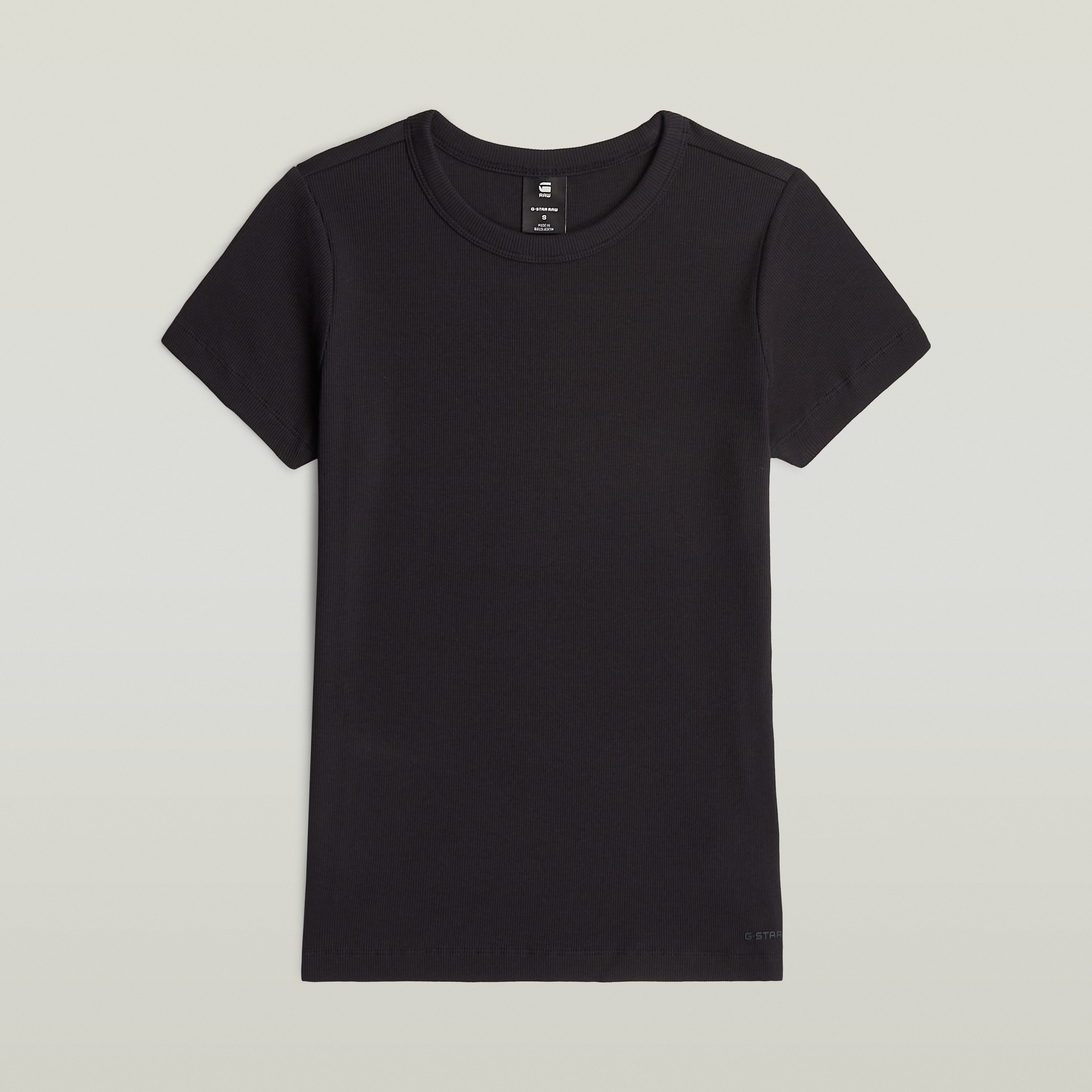 T-Shirt Slim Rib Wmn