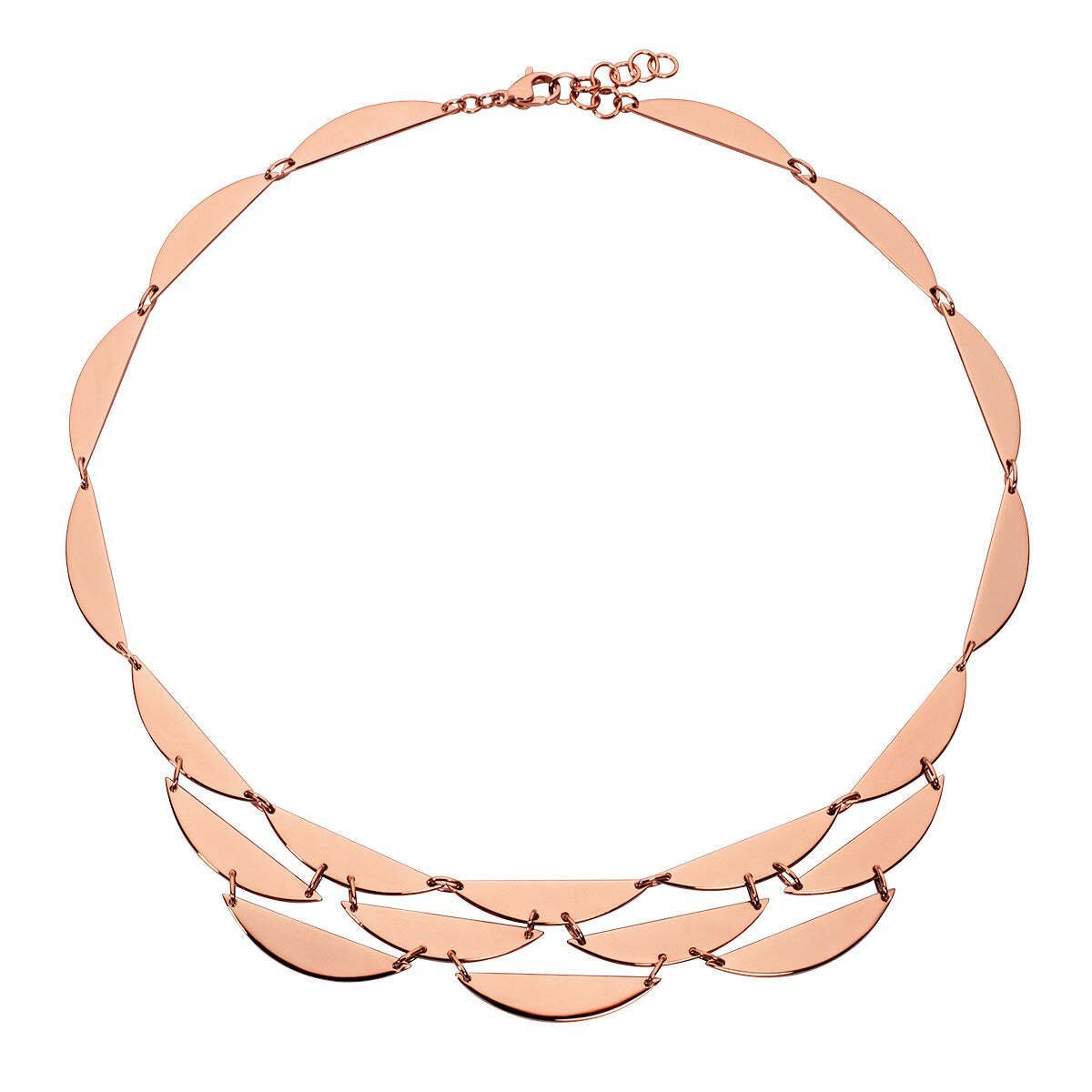 Collier Halskette Damen gold Collier New Structures