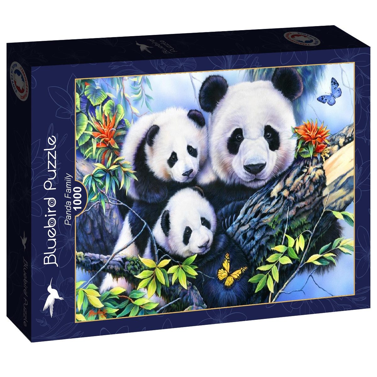 Bluebird Puzzle Puzzle Panda Family, Puzzleteile