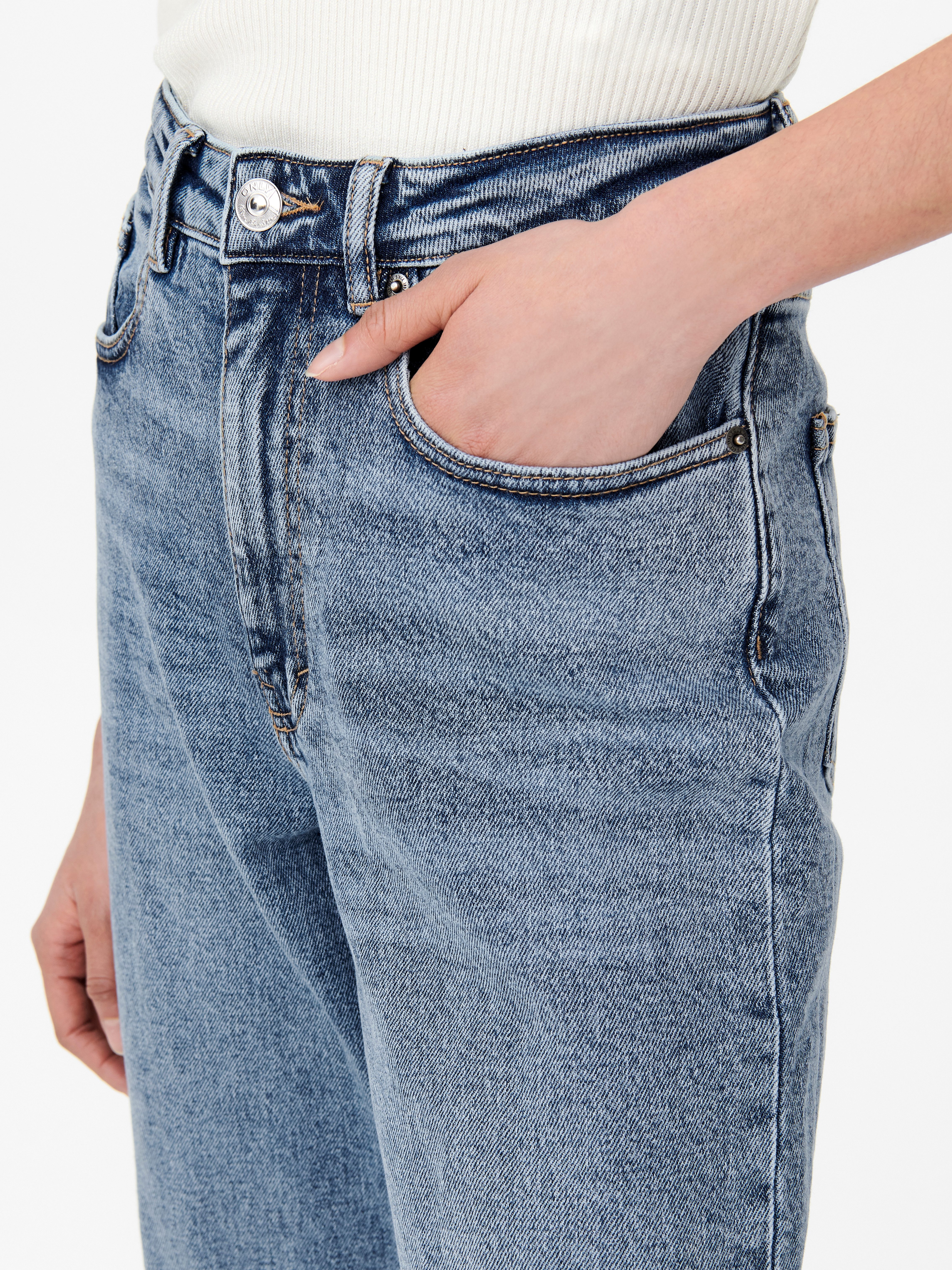 ONLY High-waist-Jeans ONLJUICY HW WIDE LEG