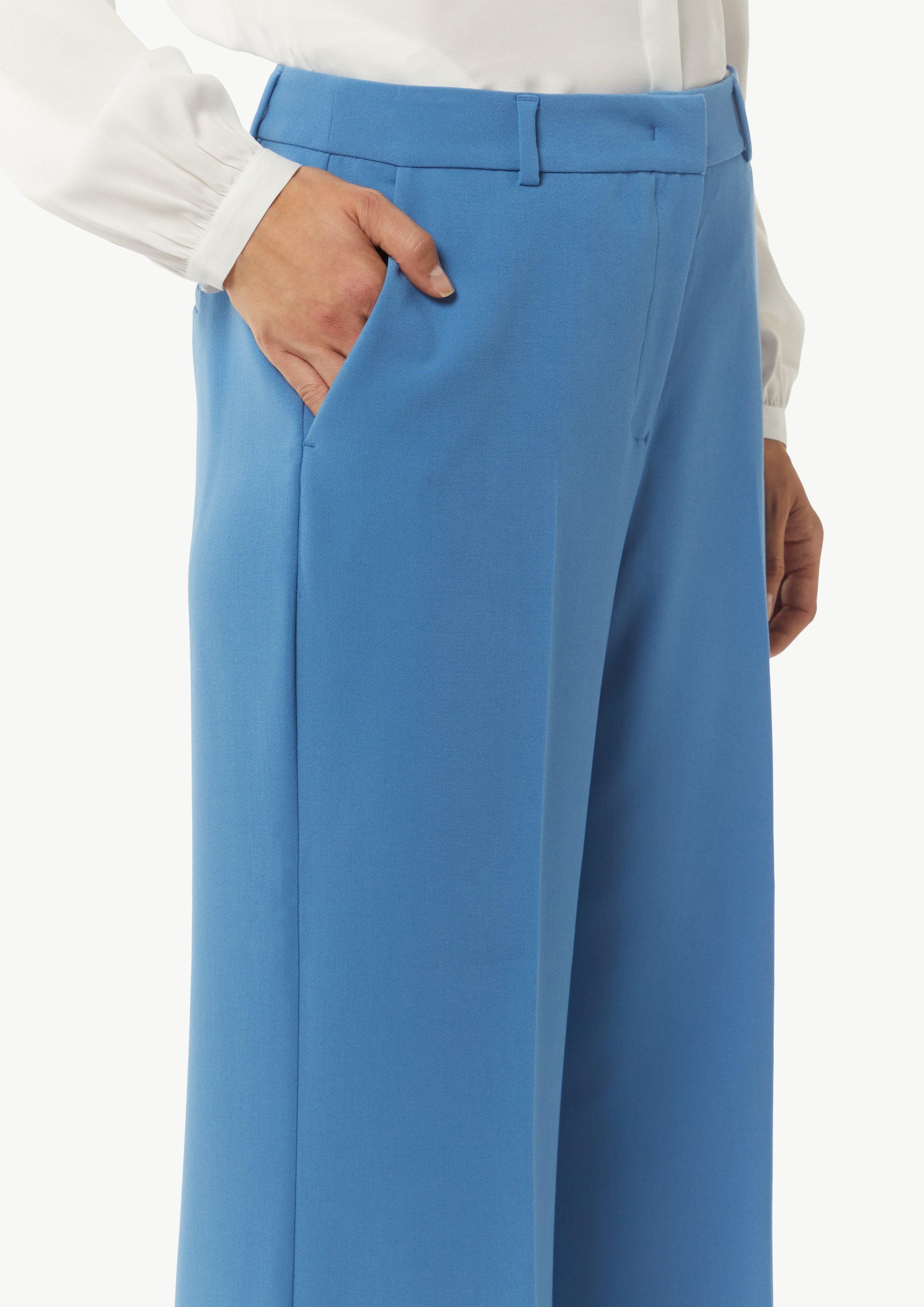 Comma Stoffhose Marlenehose mit Bügelfalten günstig online kaufen