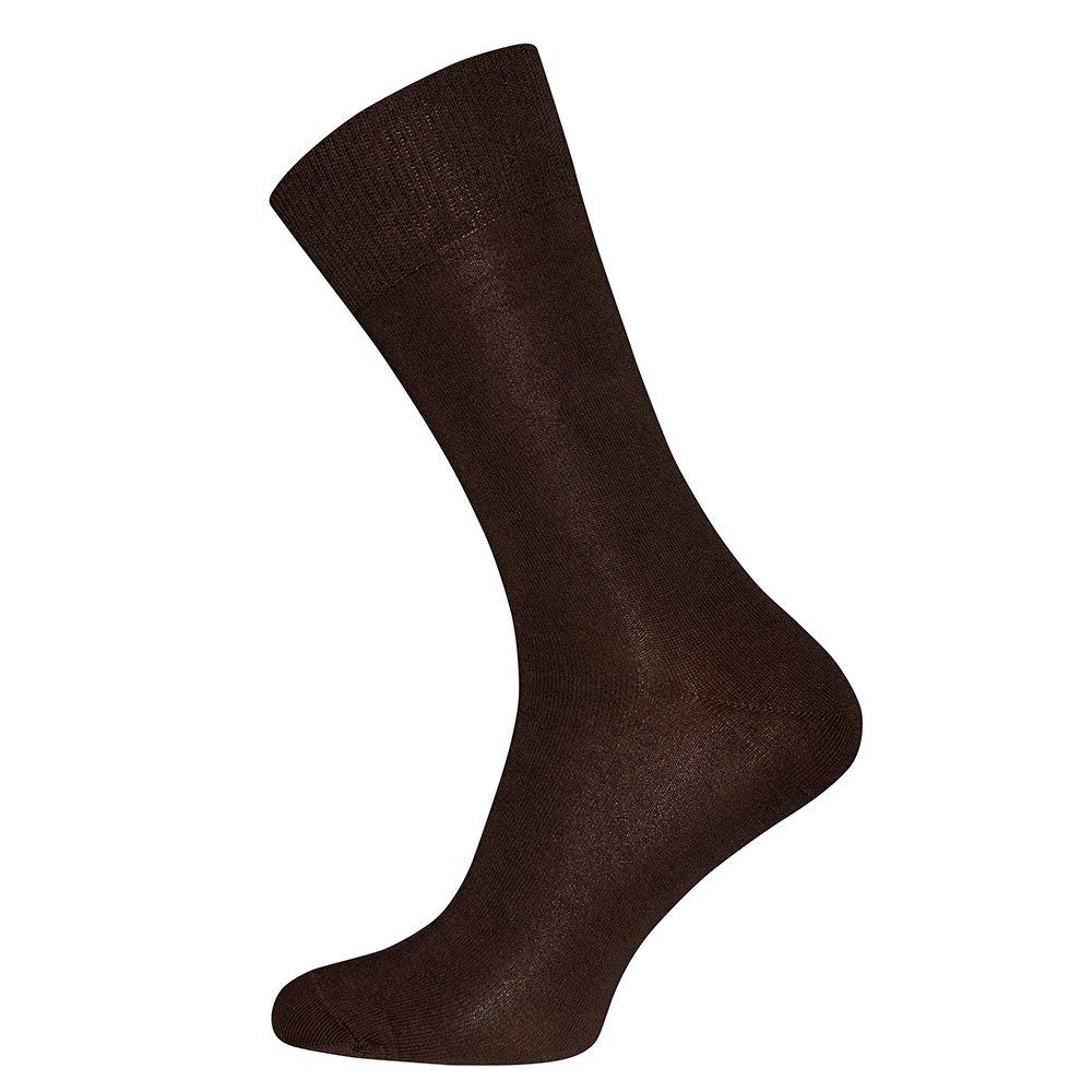 Ewers Socken Socken Uni braun | Wintersocken