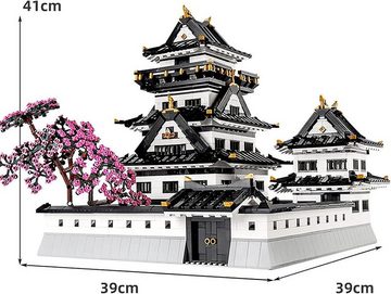 Mould King Konstruktionsspielsteine Mould King 22006 Japanischer Himeji-jo Tempel, (3086 St)