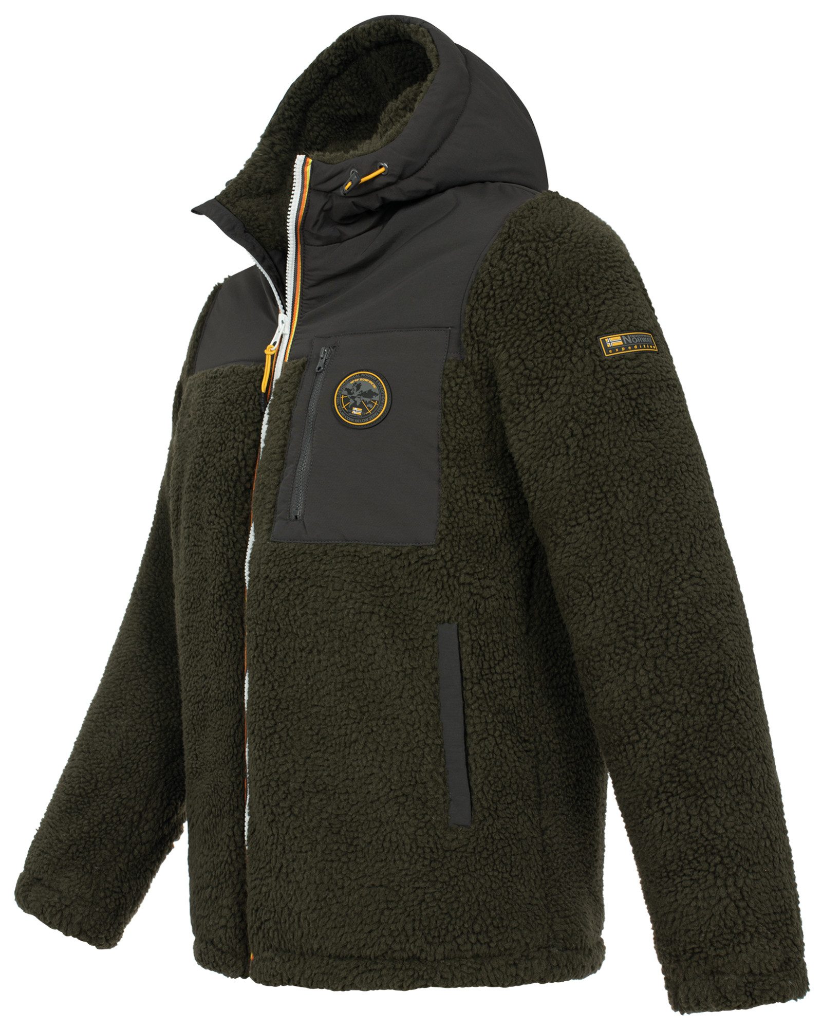 Geographical Norway Fleecejacke Herren Winter Jacke Herren Teddyfleece Outd günstig online kaufen