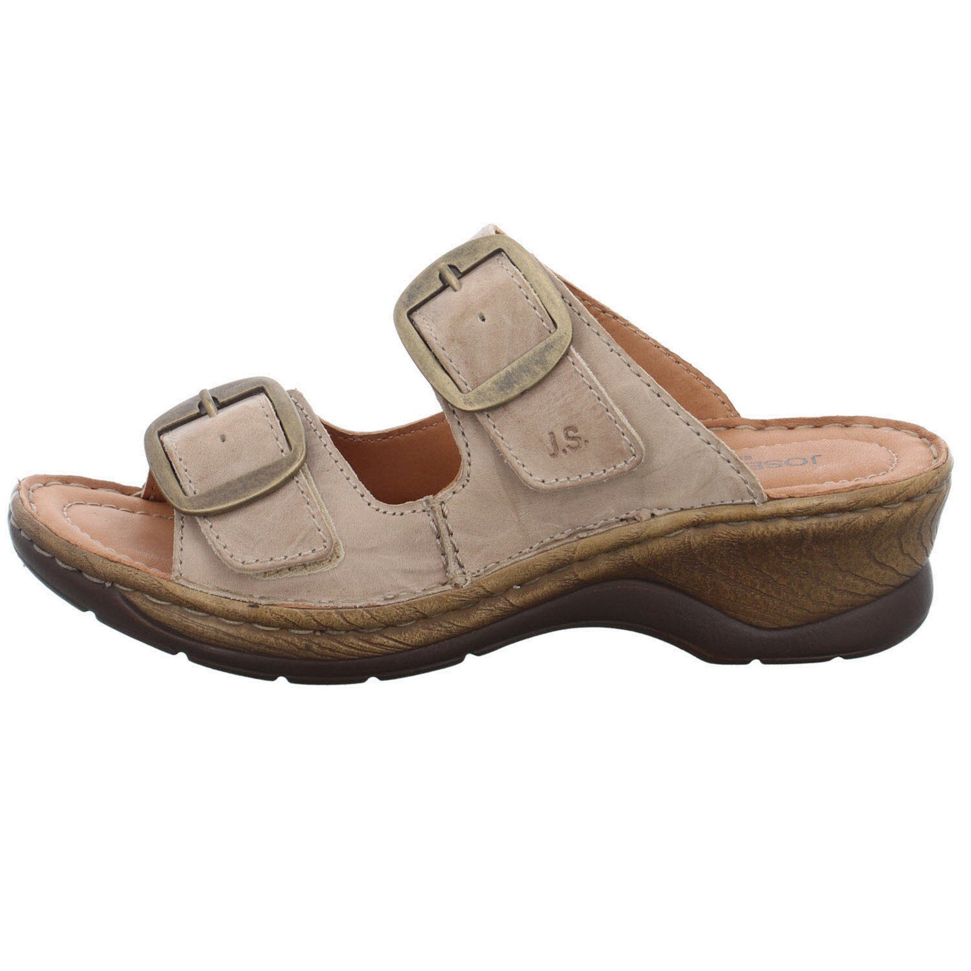 Braun (10202502) Pantoletten Pantolette Glattleder Josef Catalonia Sandalen Pantolette Seibel Damen