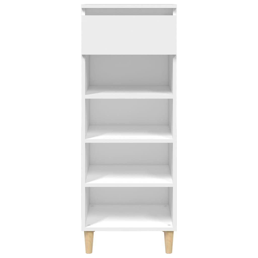 vidaXL Schuhschrank NA Schuhschrank Weiß 40x36x105 cm Spanplatte