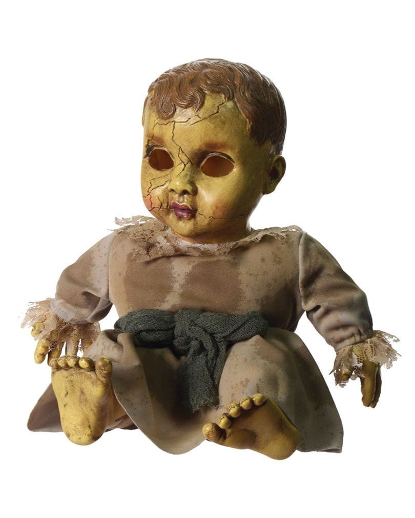 Horror-Shop Dekoobjekt Geister Puppe mit Soundeffekt