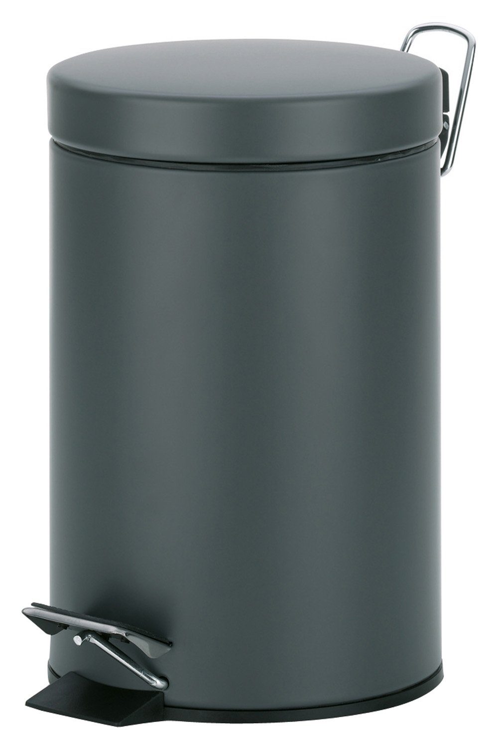 kela Kosmetikeimer CANOSA, Metall, Grau, Schwarz, 3 Liter