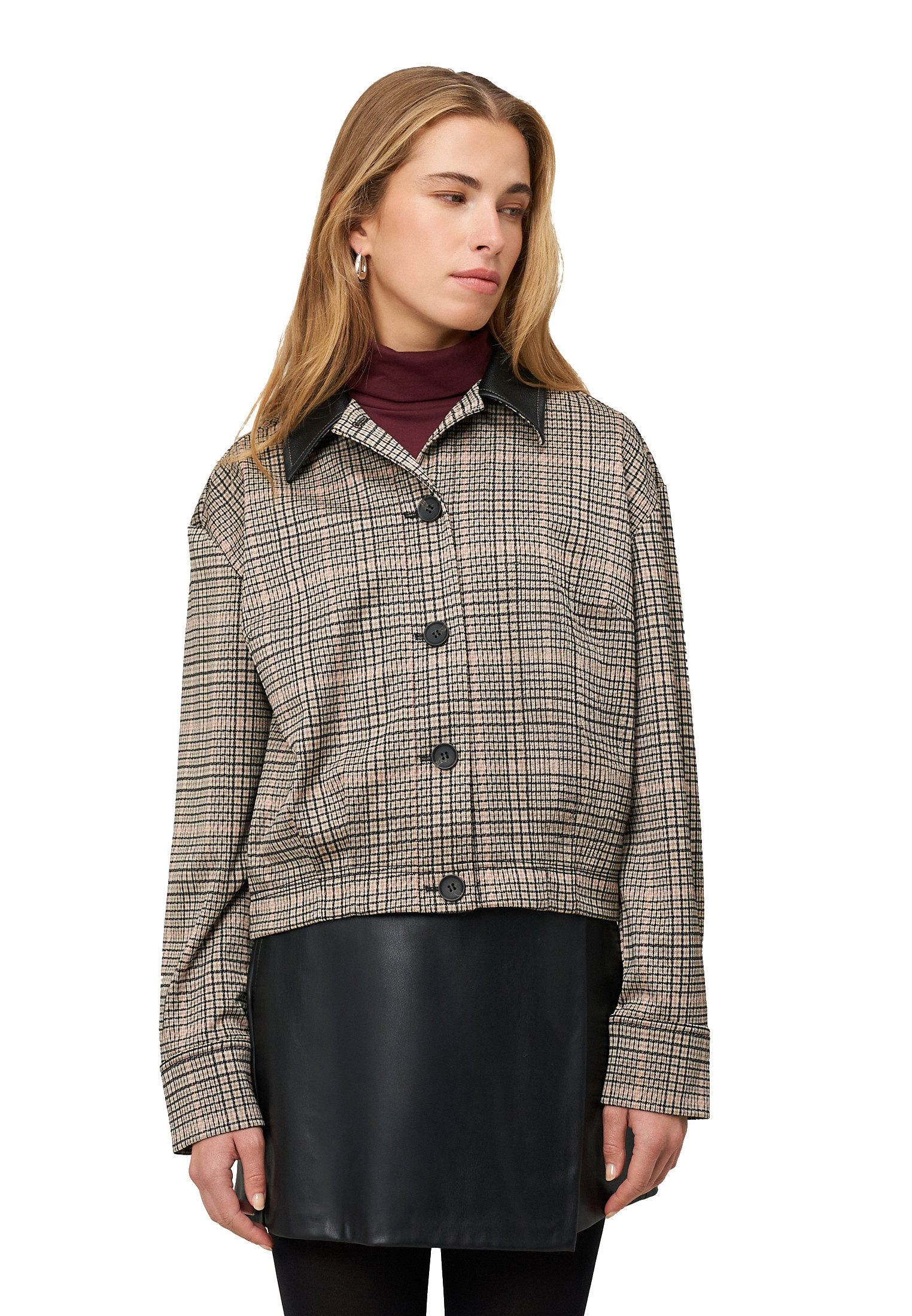 Zero Jackenblazer Damen mit Knopfleiste Knopfleiste