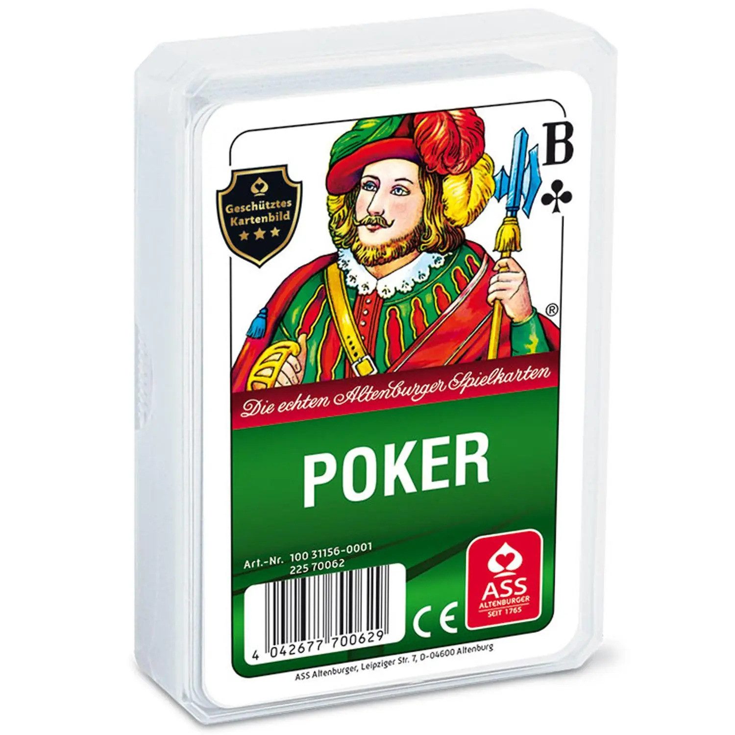 Spiel Poker, französisches Bild