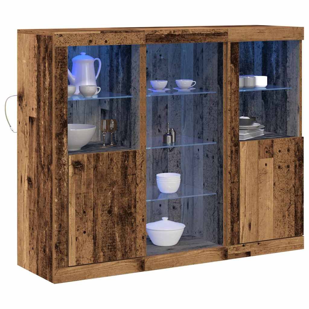vidaXL Sideboard Sideboard Altholz 123 x günstig online kaufen