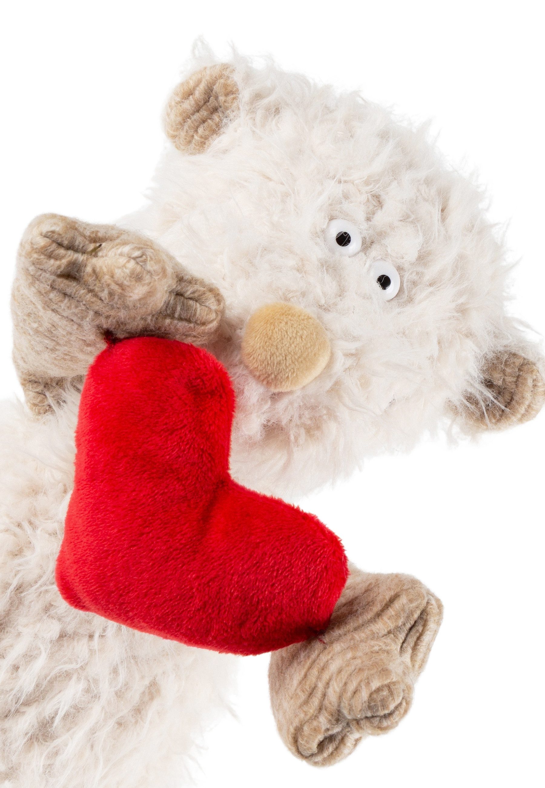 Sigikid Kuscheltier Happy Valentines Ach Good weiß mit Herz BeastsTown (1-St)