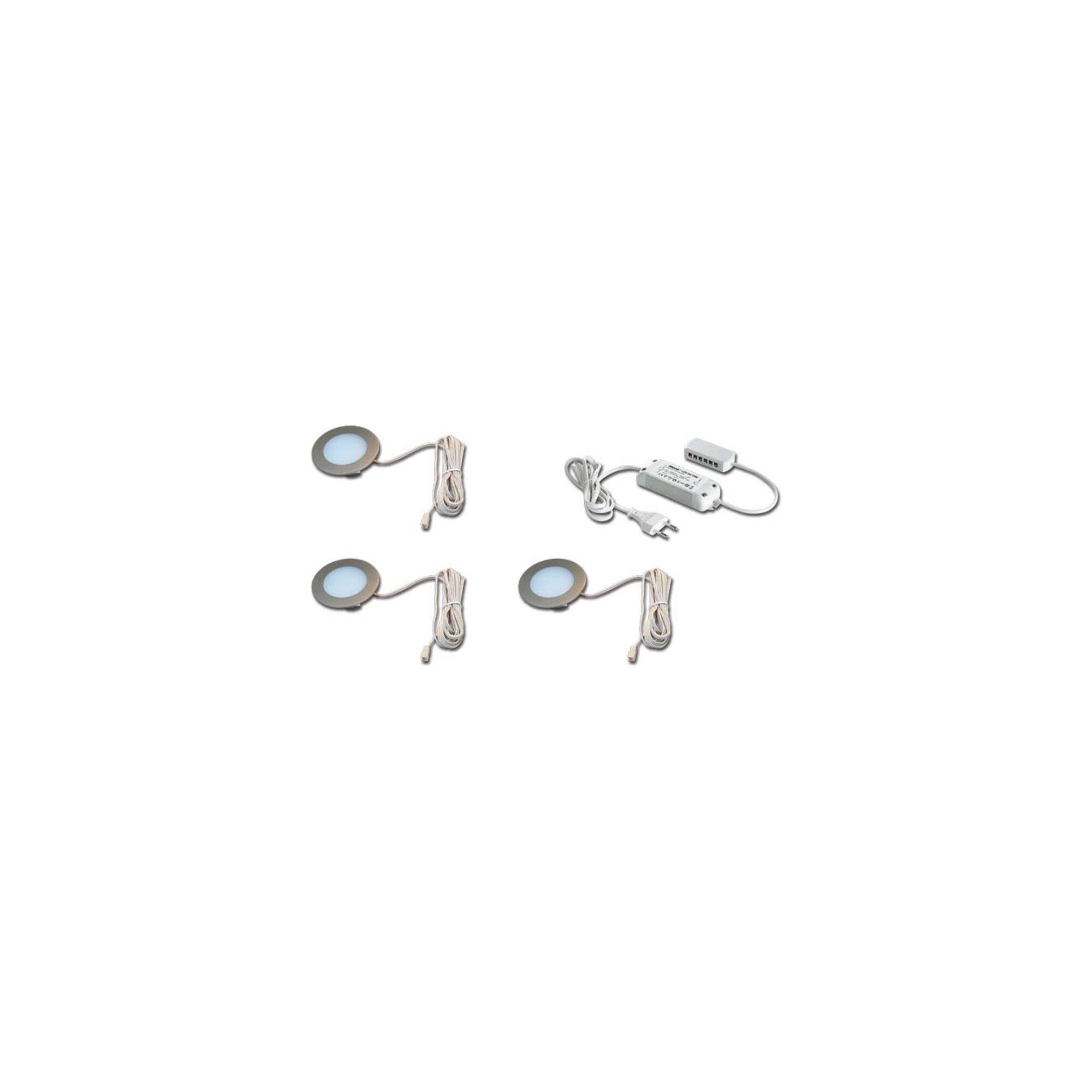 Hera Hera 3er-Set LED-Einbauleuchte 3W ww Tr.24/15W 61056938002
