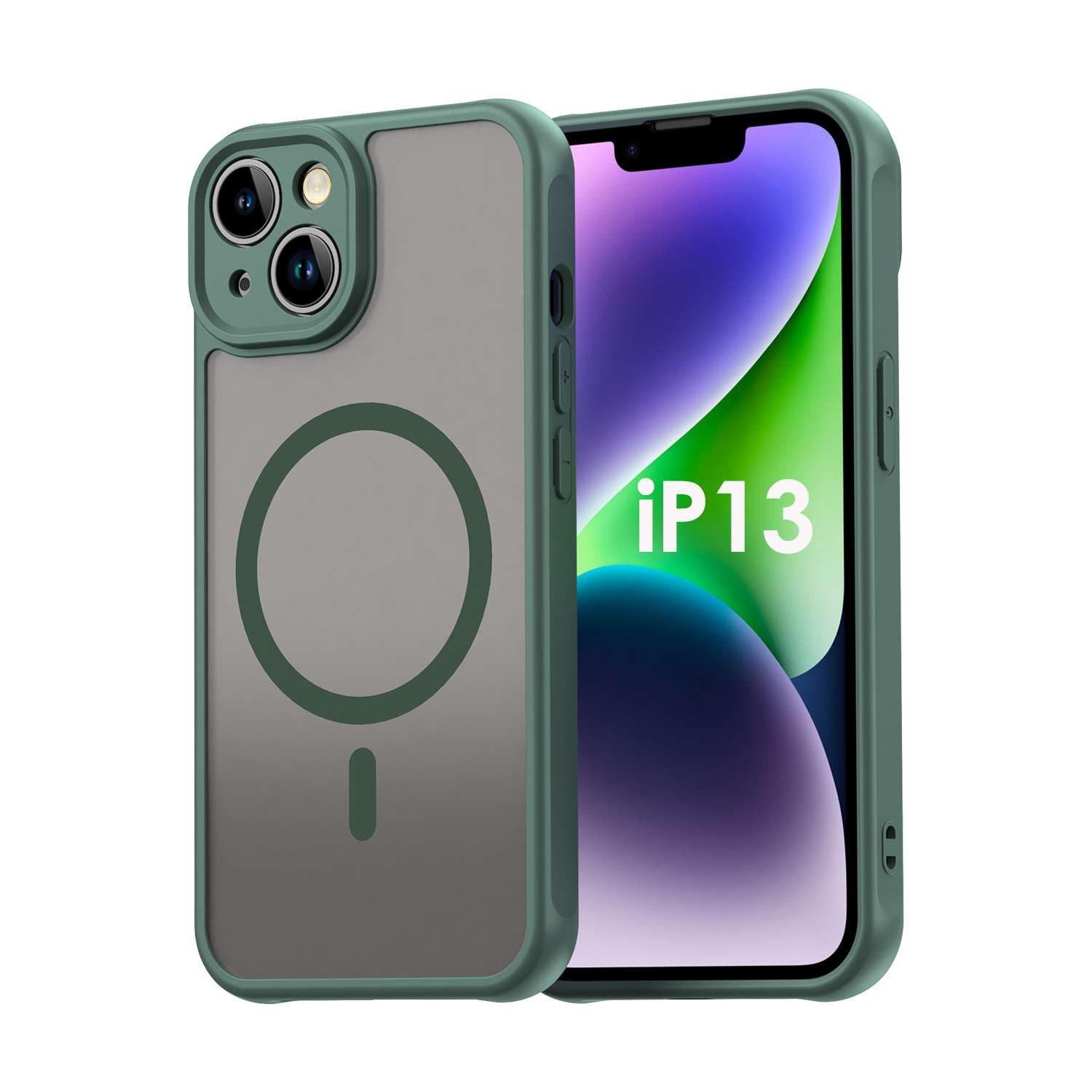 betterfon Handyhülle für Apple iPhone Schutzhülle Case, Magnetisches Laden, mattes Design, kratzfest & stoßfest verarbeitet