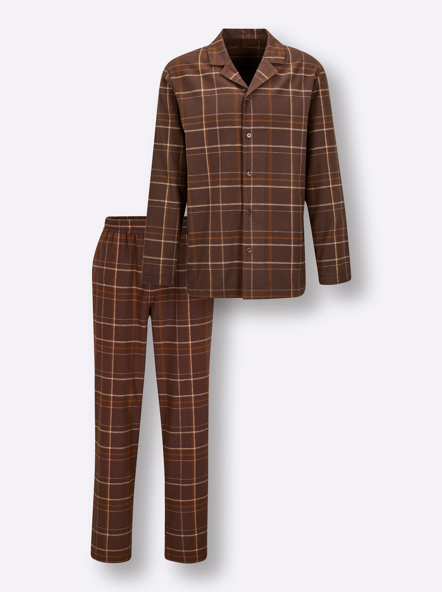 Witt Schlafanzug Pyjama Langarm