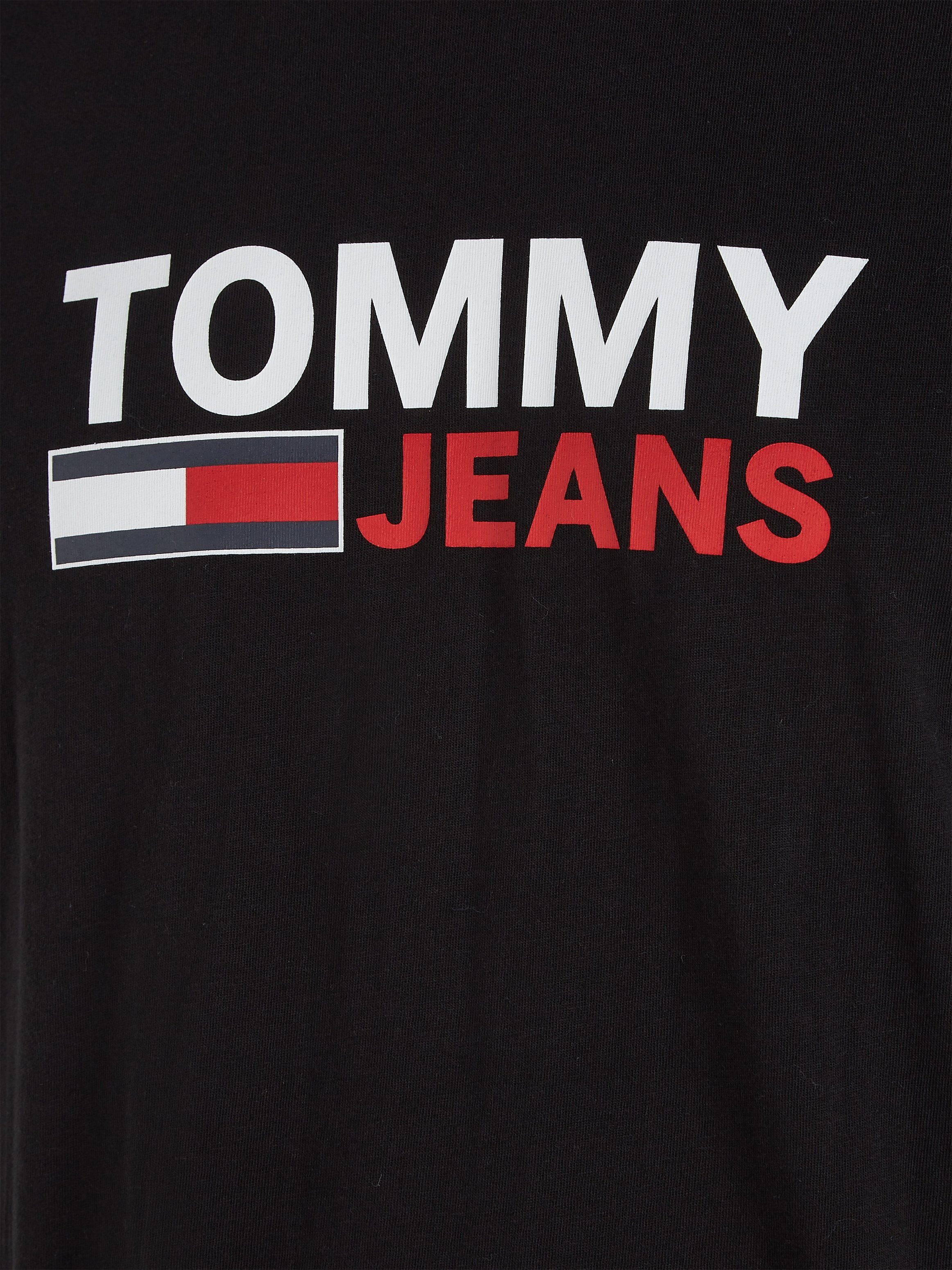 Tommy Jeans T-Shirt CORP LOGO TEE TJM Black