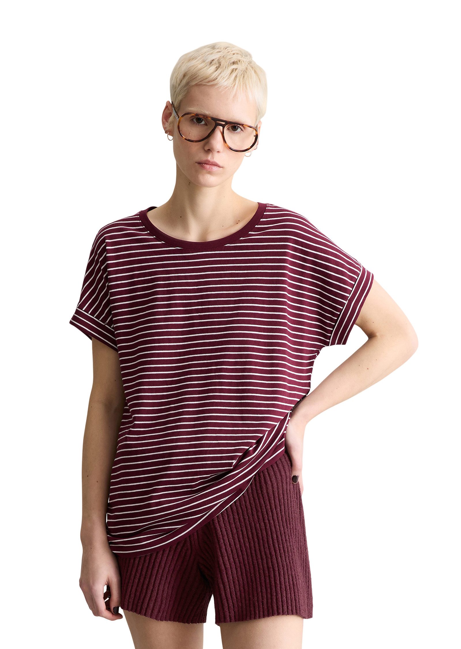 Marc O'Polo DENIM T-Shirt regular aus weichem Single Jersey
