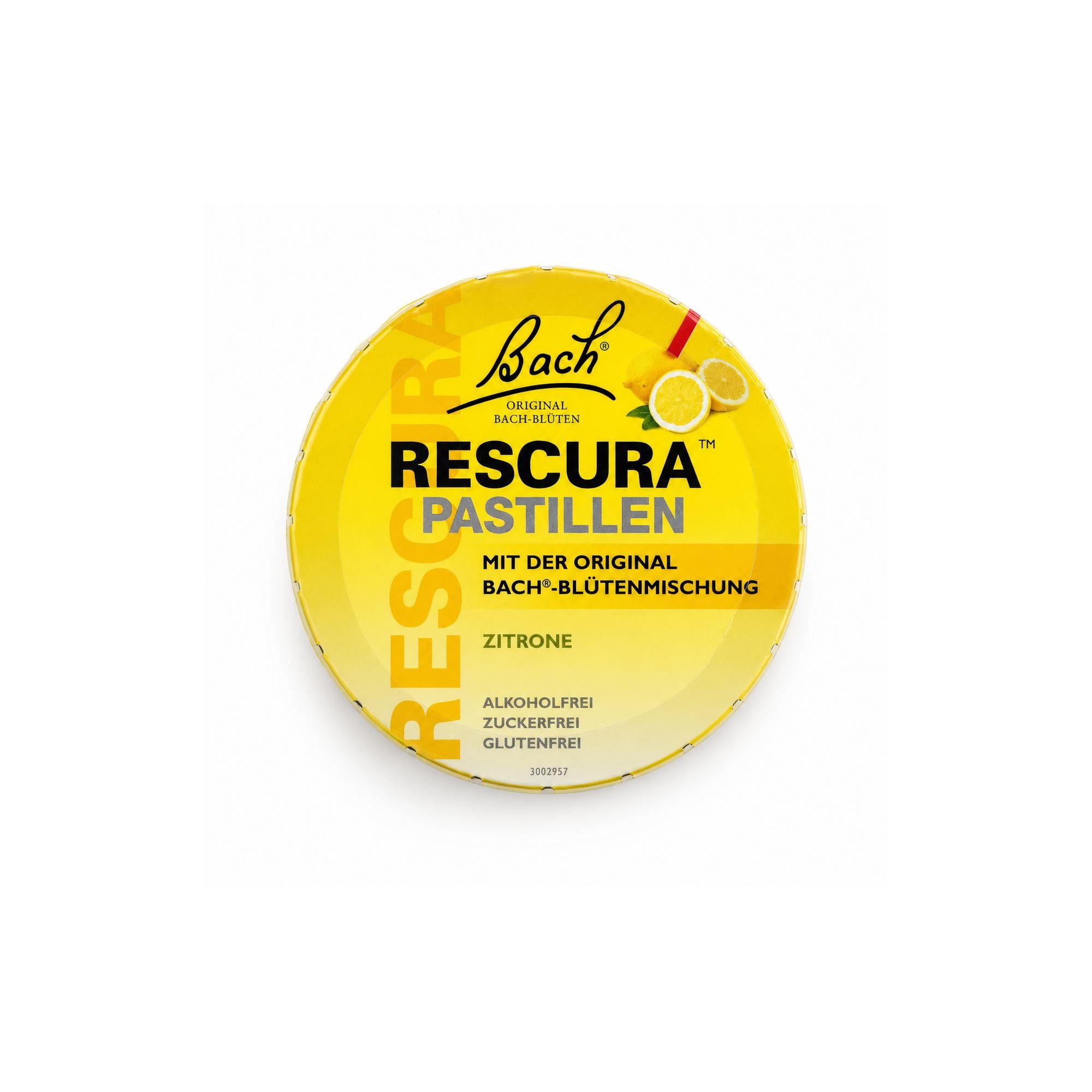 Nelsons GmbH BACHBLÜTEN Original Rescura Pastillen Zitrone 50g Pastillen