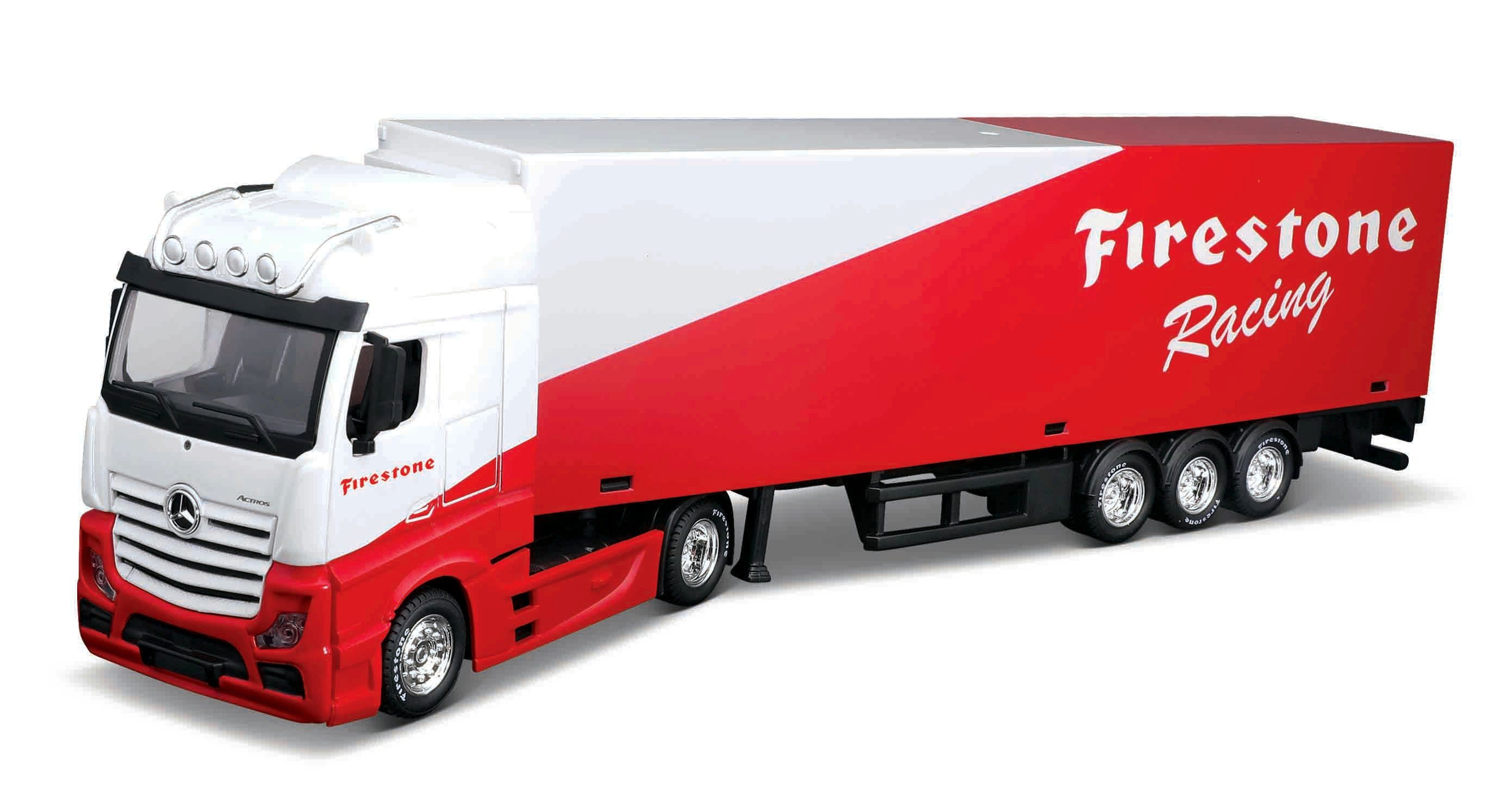 Bburago Spielzeug-Auto StreetFire Truck Mercedes Actros günstig online kaufen
