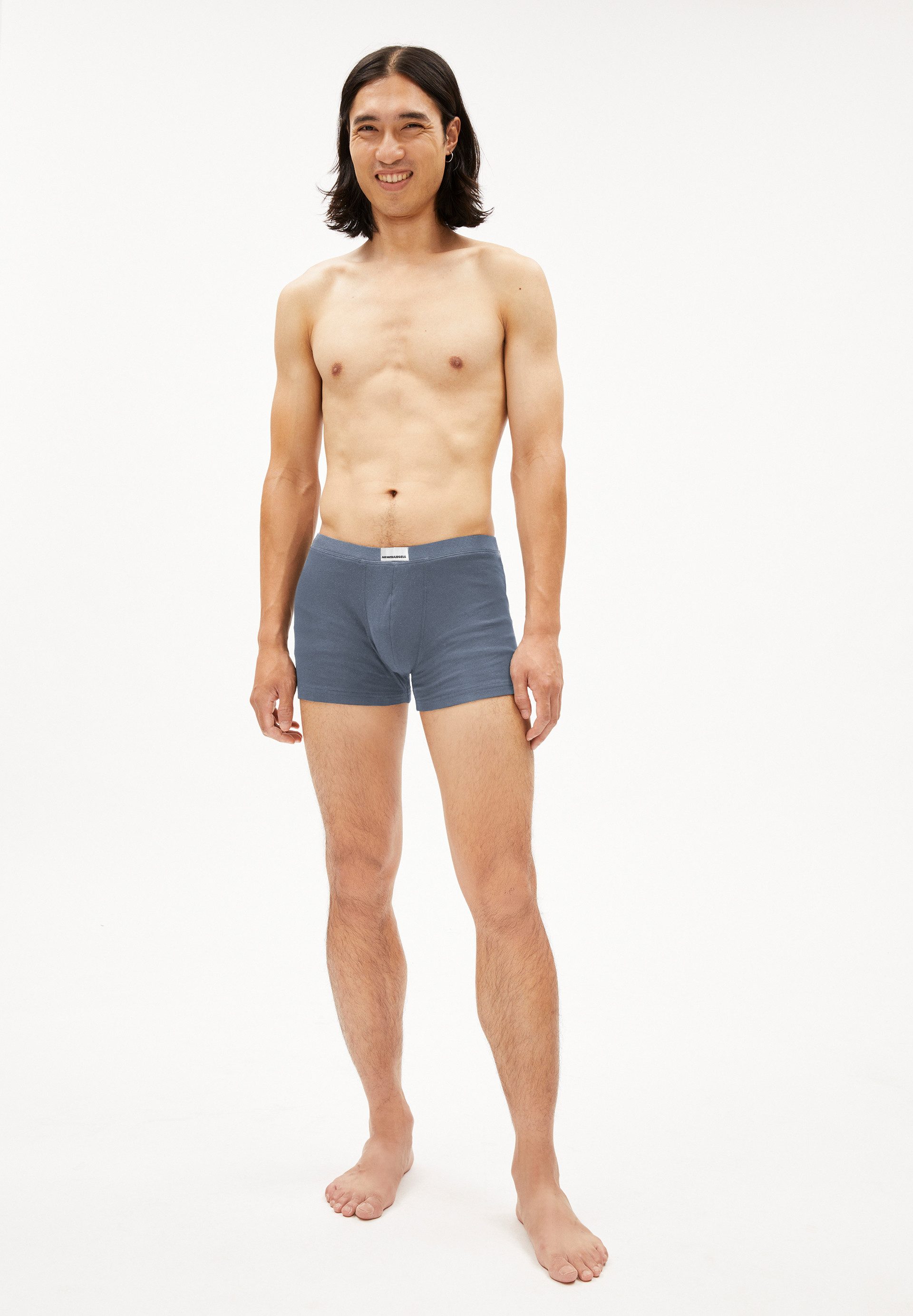 Armedangels Boxer RICAARD RIB Ripp-Boxer aus Bio-Baumwoll Mix Fitted (1-St) günstig online kaufen