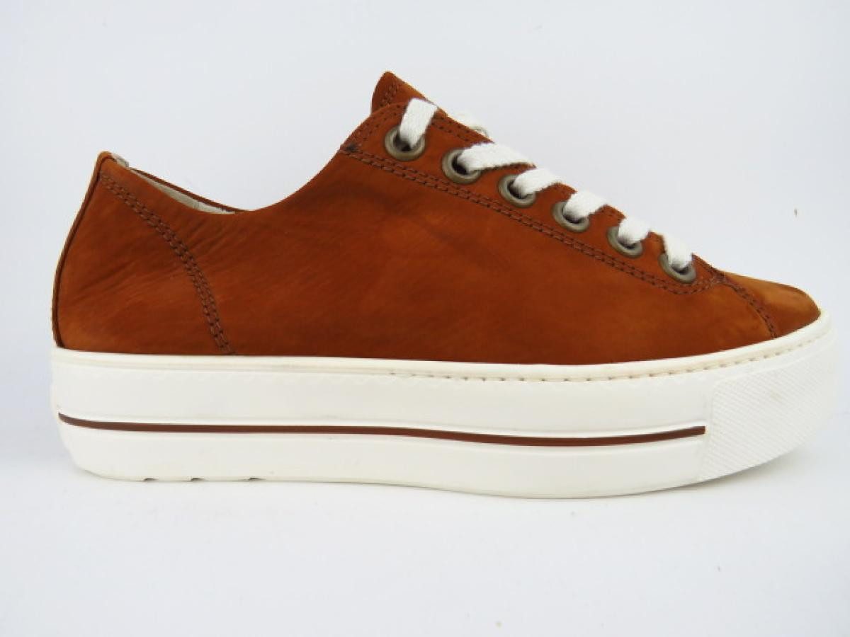 Nubuk cognac Sneaker