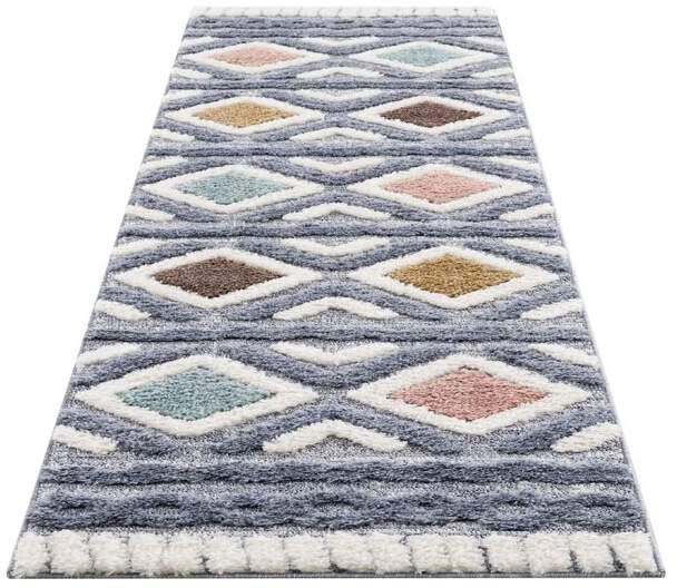 Carpet City Hochflor-Teppich Focus 3382, rechteckig, Höhe: 20 mm, Boho-Tepp günstig online kaufen