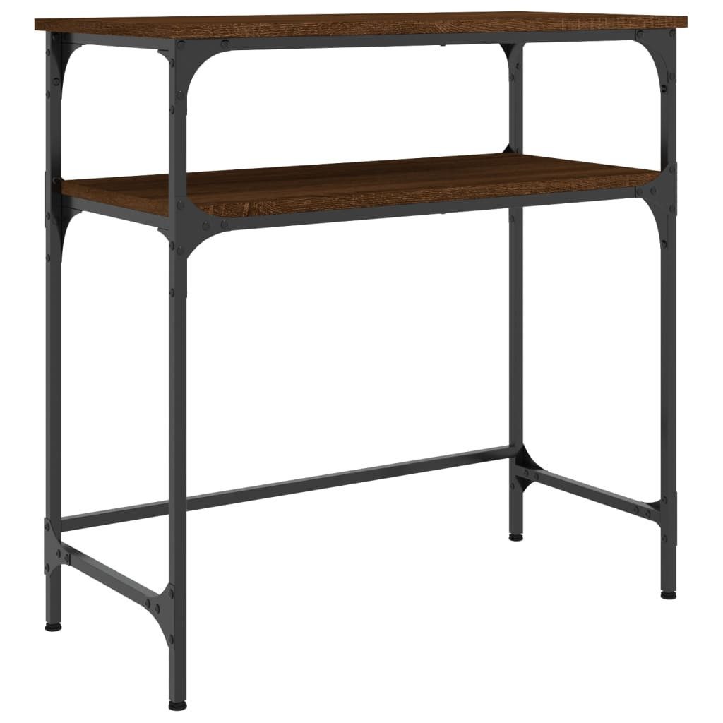 vidaXL Beistelltisch Konsolentisch Braun Eichen-Optik 75x35,5x75 günstig online kaufen