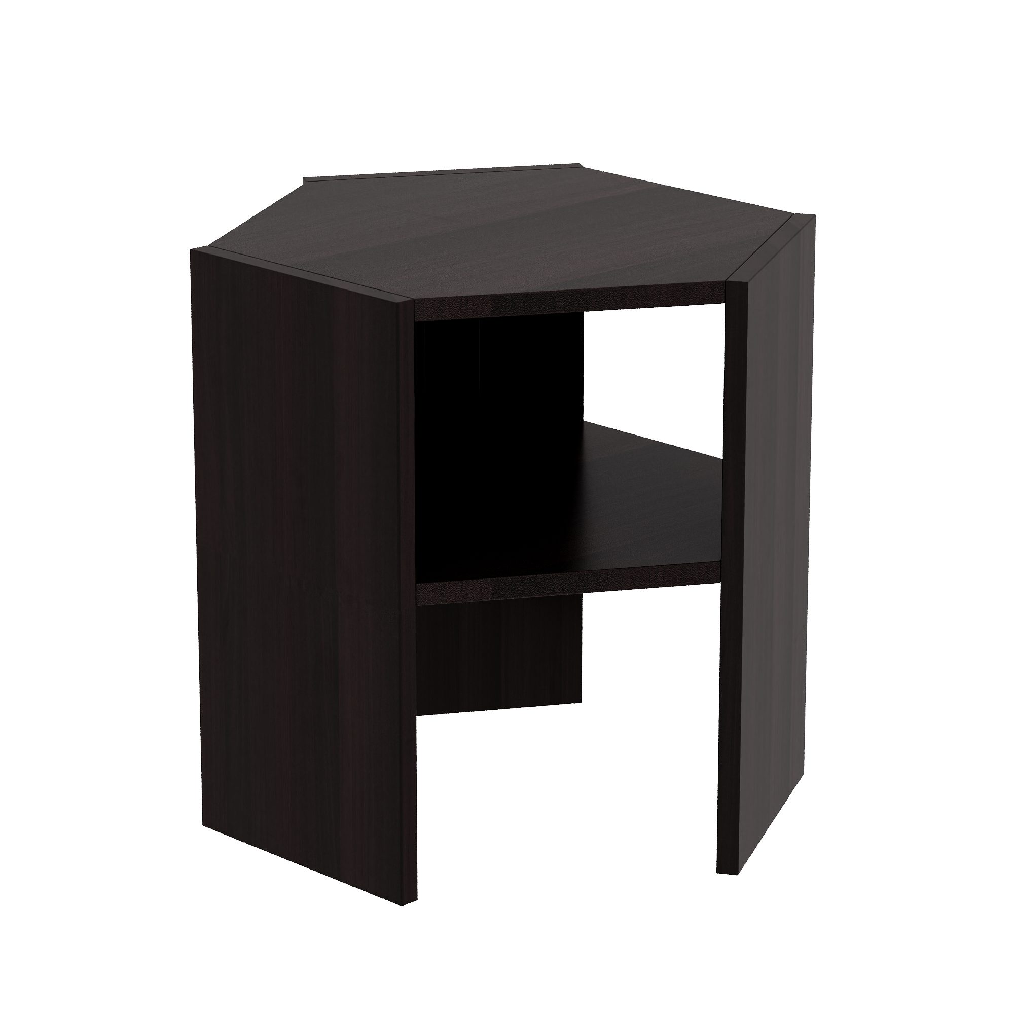 FUFU&GAGA Couchtisch Modularer Beistelltisch, Dunkelbraun, MDF, günstig online kaufen