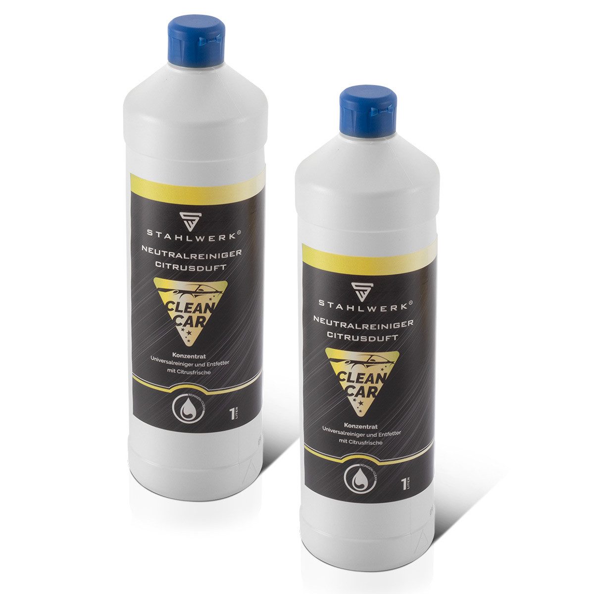 STAHLWERK 2 x 1 Liter Flasche Universalreiniger-Konzentrat Reinigungsspray (Set, [- Set 2 x 1 Liter Flasche Universalreiniger-Konzentrat)