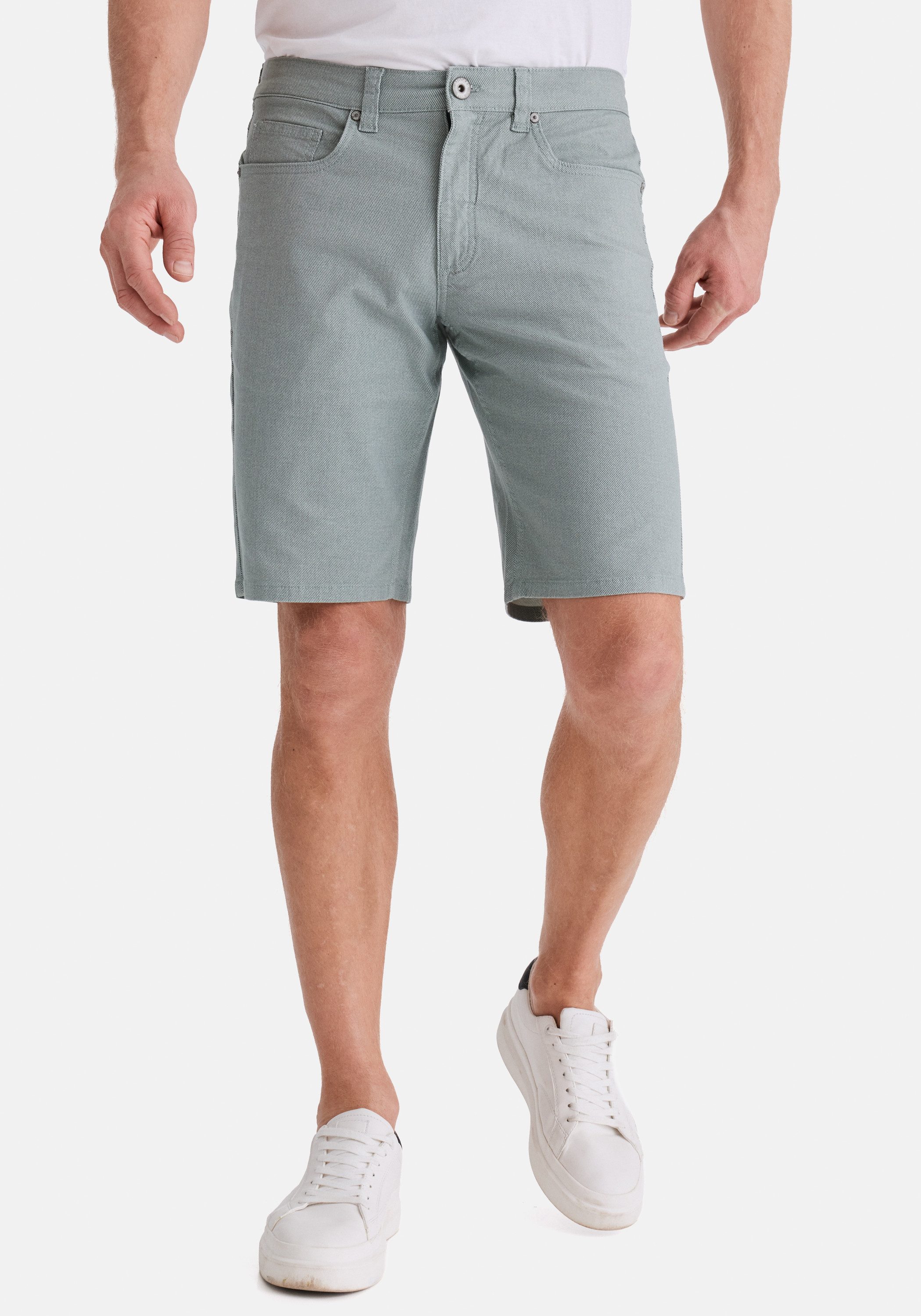 Stooker Men Bermudas 5-Pkt Style Summer Denim Bermudas Sommer Straight Fit Casual Stretchdenim für Herren