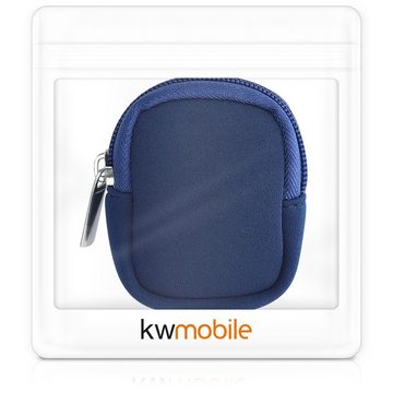 kwmobile Backcover Tasche für Bosch Kiox / Kiox 300, E-Bike Computer Neopren Hülle - Schutztasche Dunkelblau