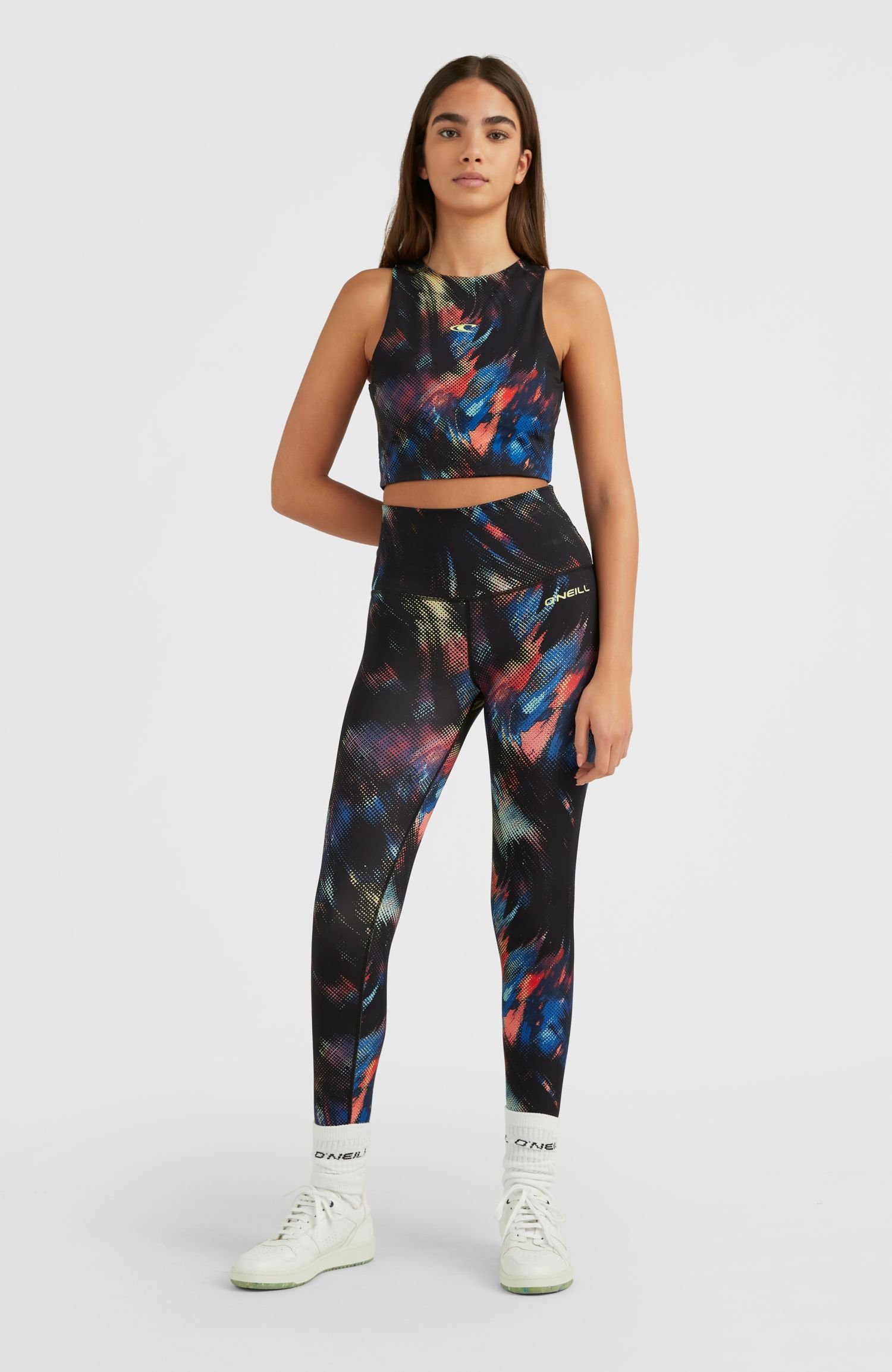 O'Neill Yogaleggings O'Neill Active High Waist Leggings Black Future Fade