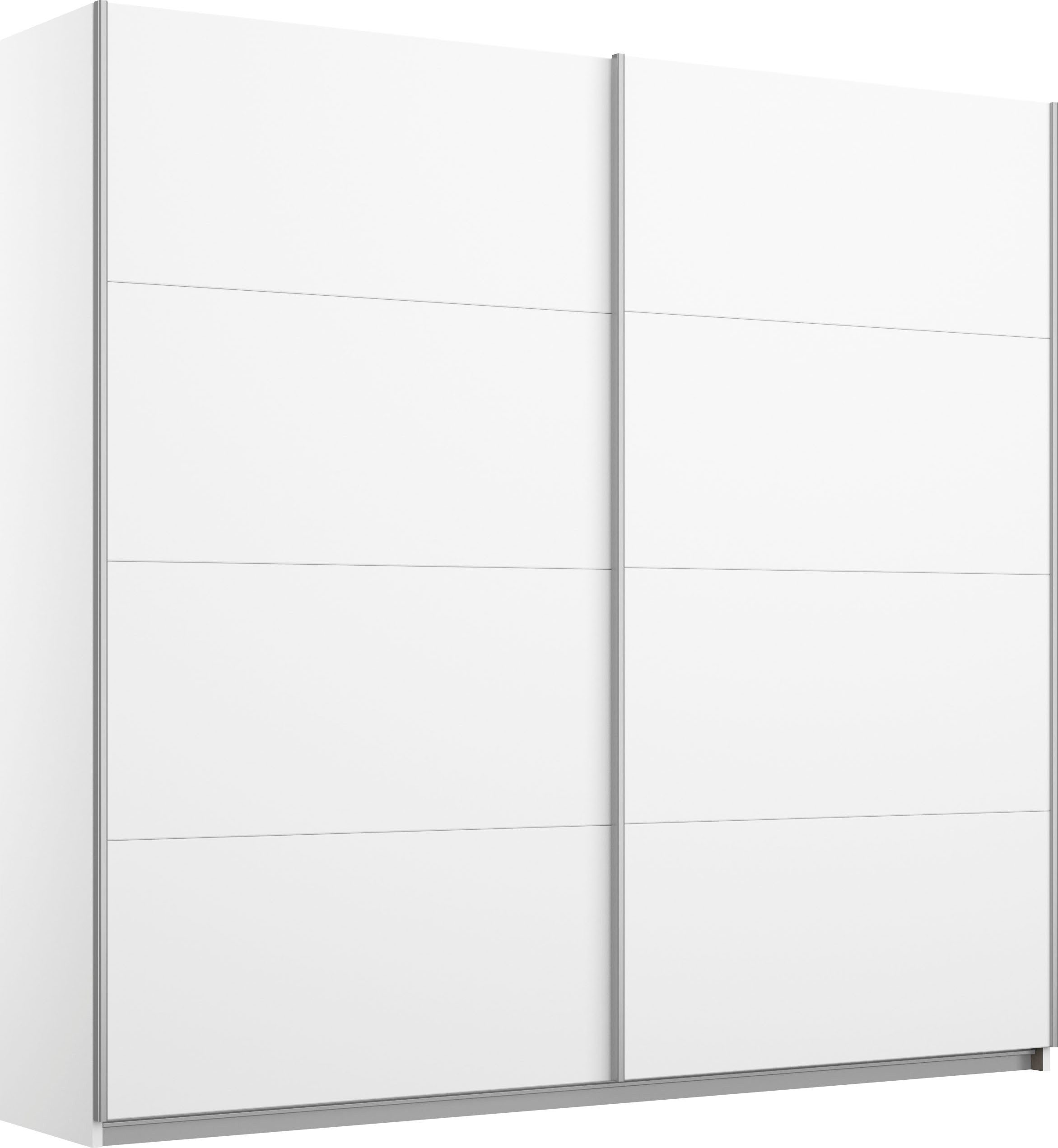 OTTO home Schwebetürenschrank Kleiderschrank Schrank Garderobe Schlafzimmerschrank THANOS (3 verschiedene Ausstattungen BASIC/CLASSIC/PREMIUM (inkl. SOFT-CLOSE) Optional mit Spiegel, Metall-Griffleisten alufarben MADE IN GERMANY
